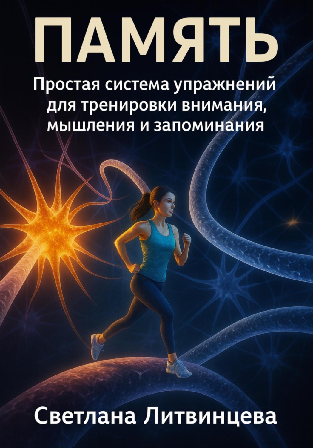 Обложка книги «Память. Простая система упражнений для тренировки внимания, мышления и запоминания»