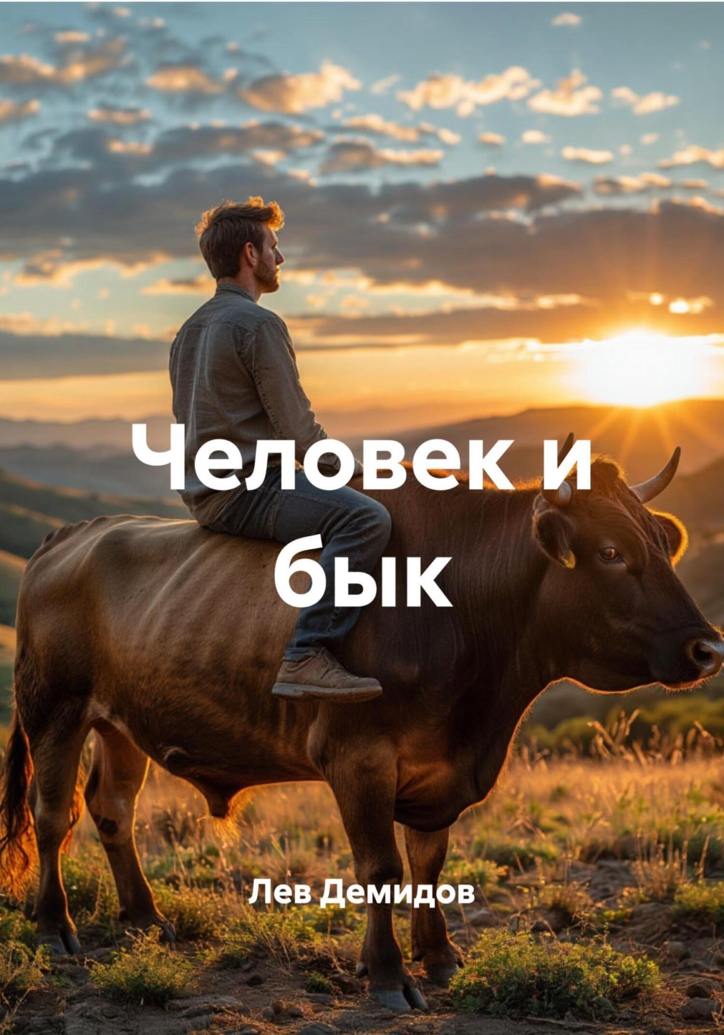 Обложка книги «Человек и бык»