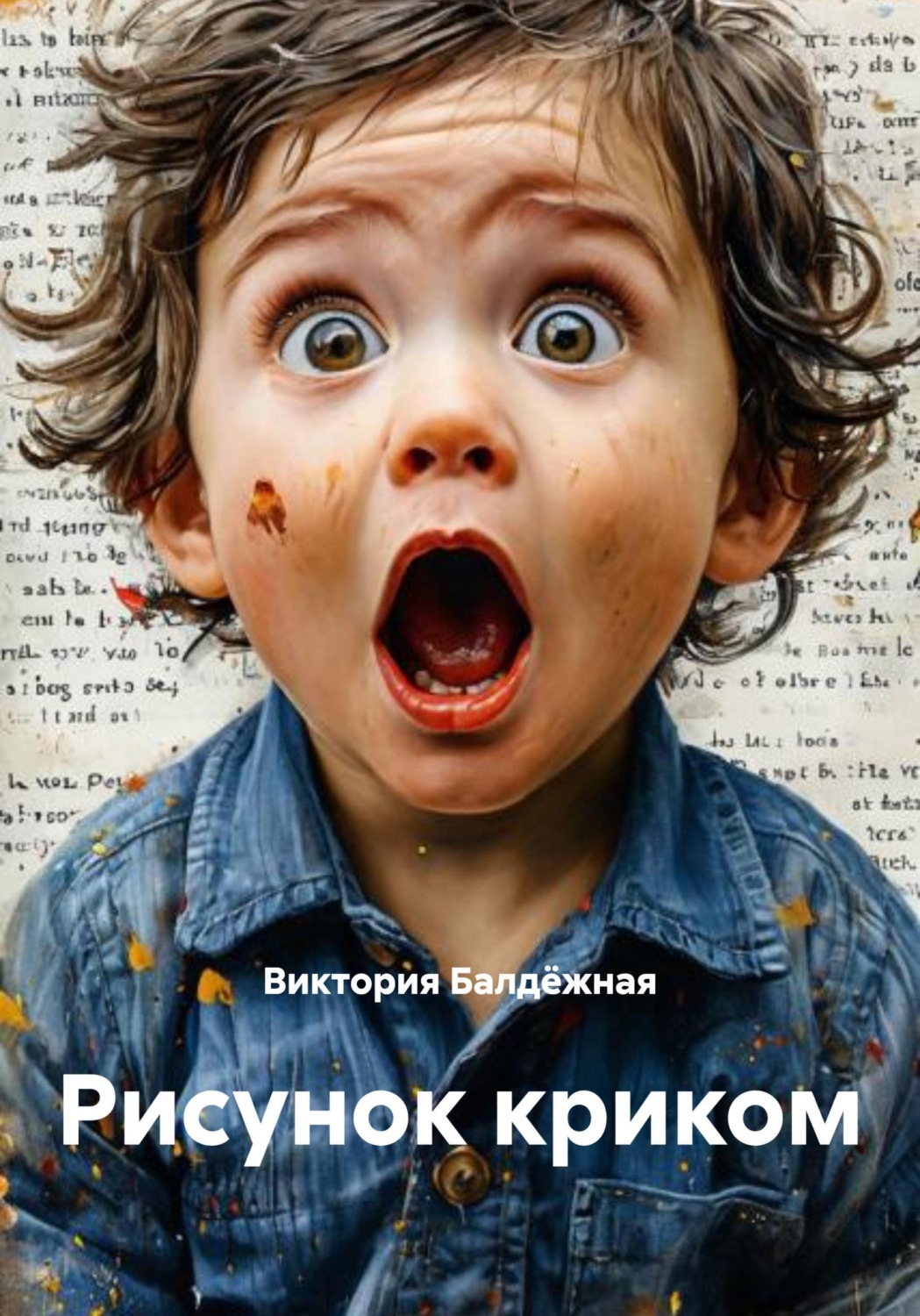 Обложка книги «Рисунок криком»