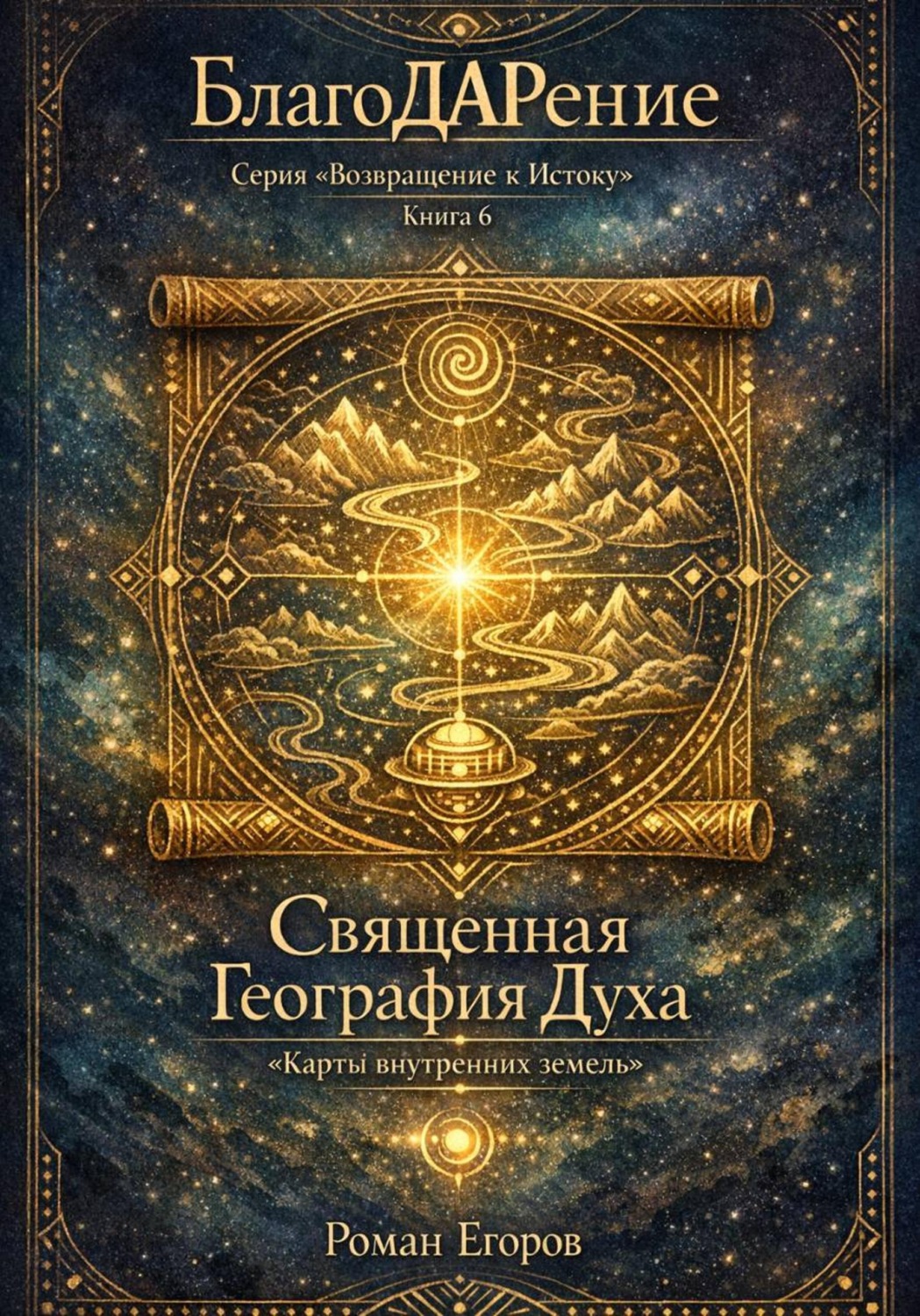 Обложка книги «Священная География Духа»