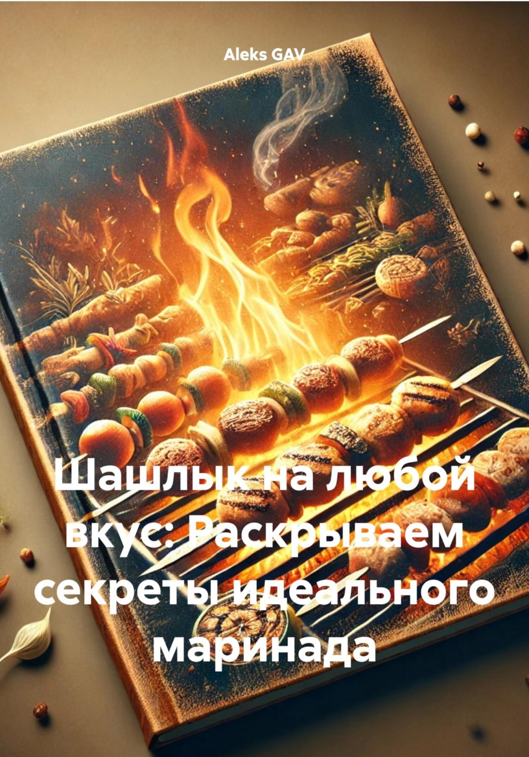 Обложка книги «Шашлык на любой вкус: Раскрываем секреты идеального маринада»