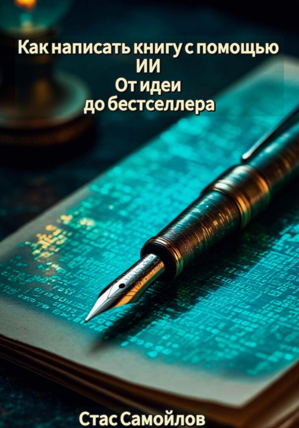 Обложка книги «Как написать книгу с помощью ИИ: От идеи до бестселлера»