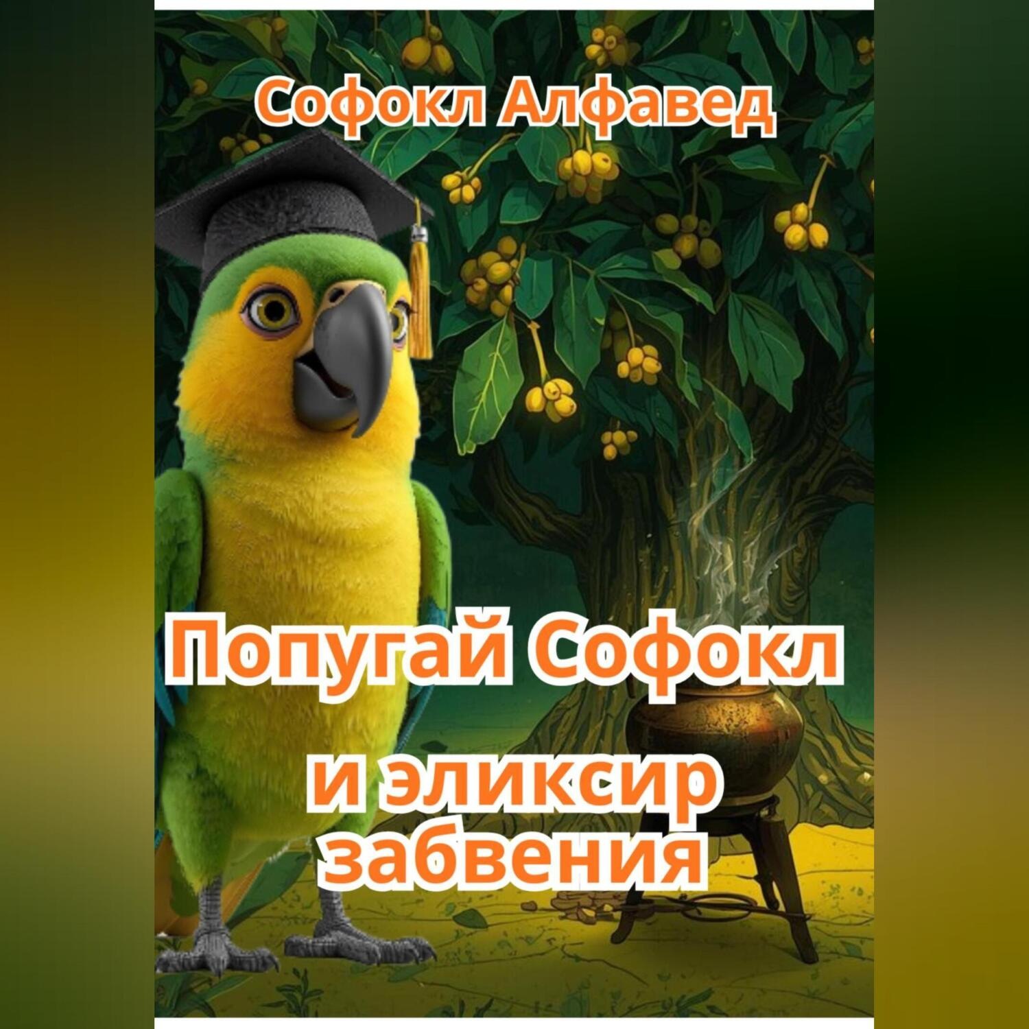Обложка книги «Попугай Софокл и эликсир забвения»