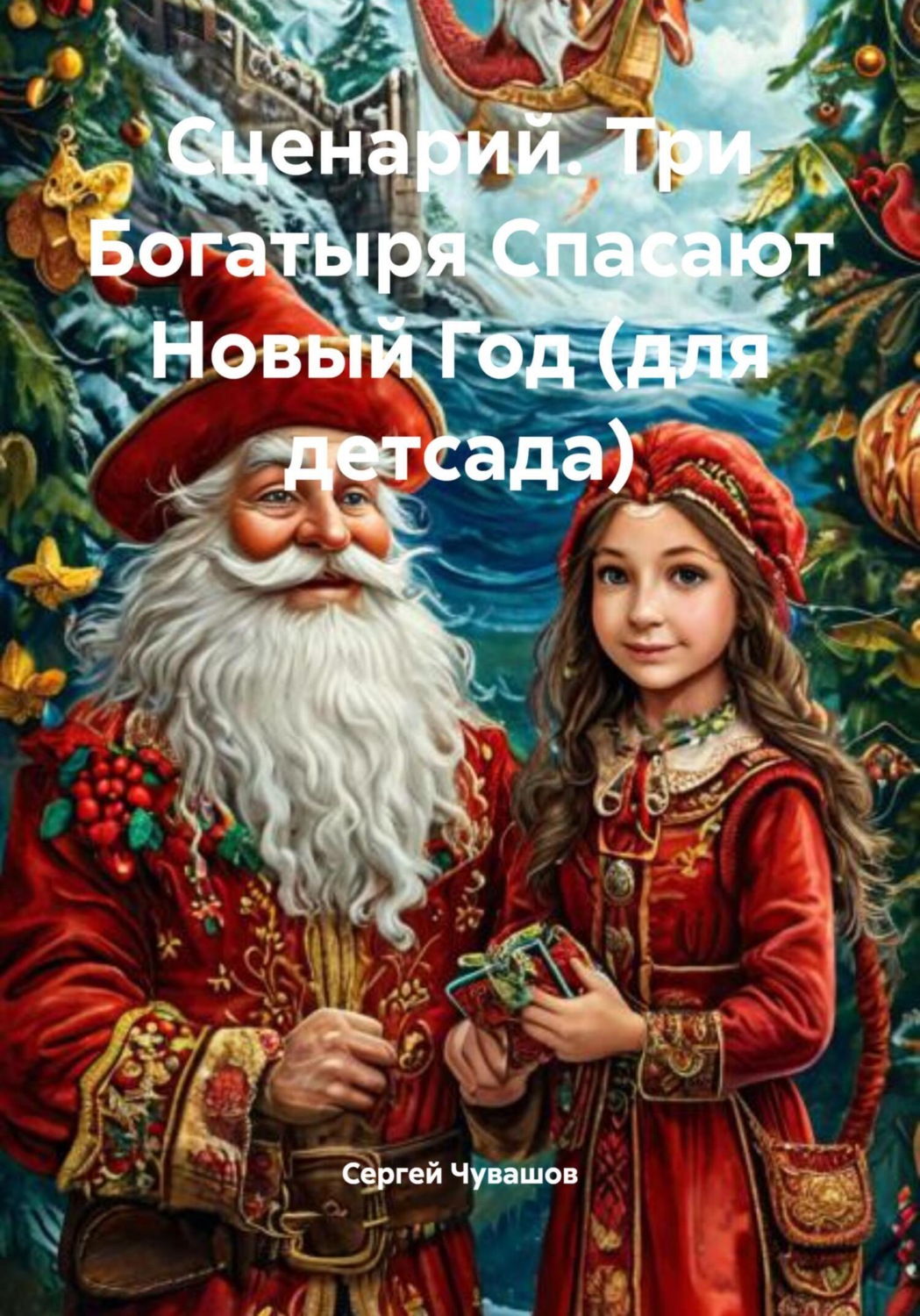Обложка книги «Сценарий. Три Богатыря Спасают Новый Год (для детсада)»