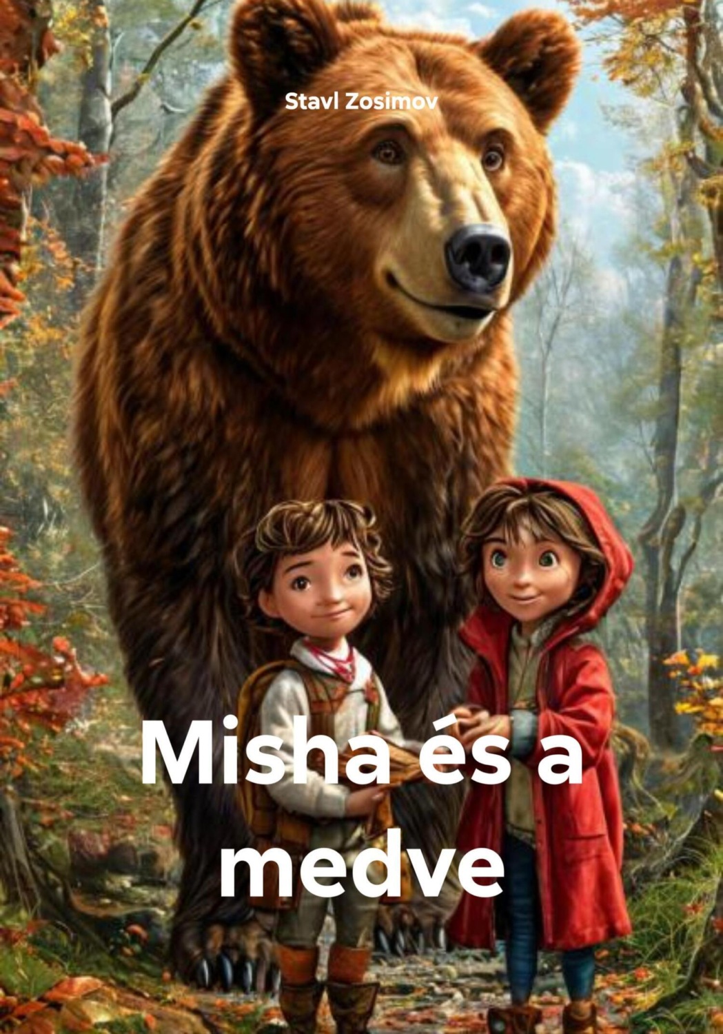 Обложка книги «Misha és a medve»