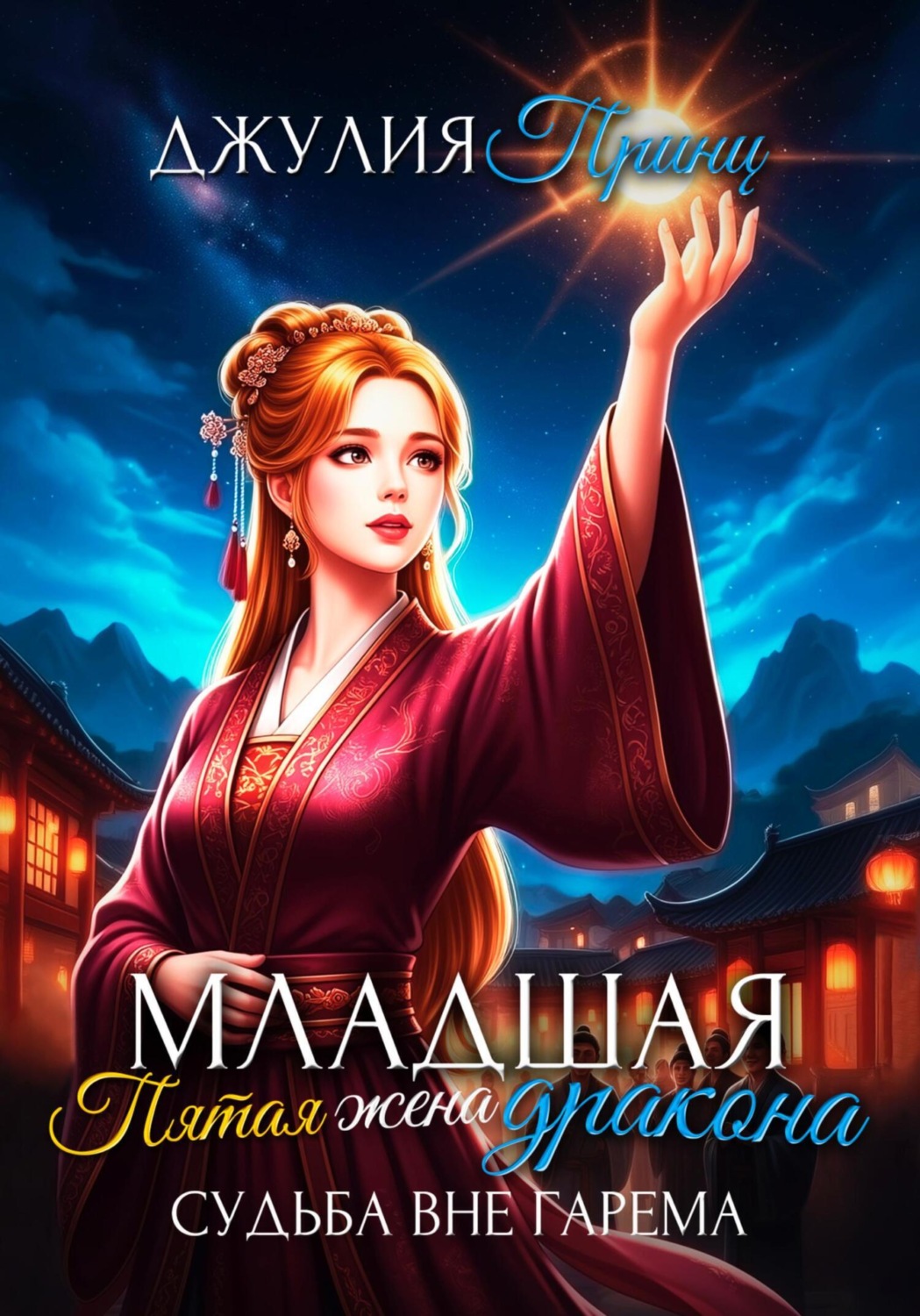 Обложка книги «Младшая пятая жена дракона. Судьба вне гарема»