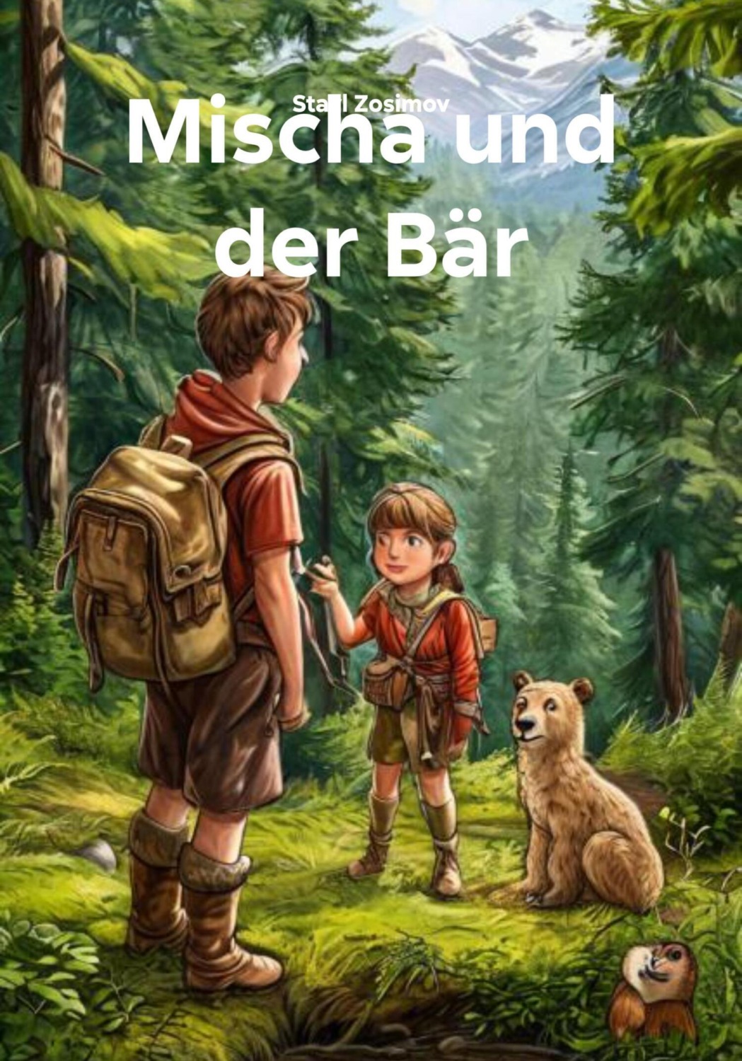 Обложка книги «Mischa und der Bär»