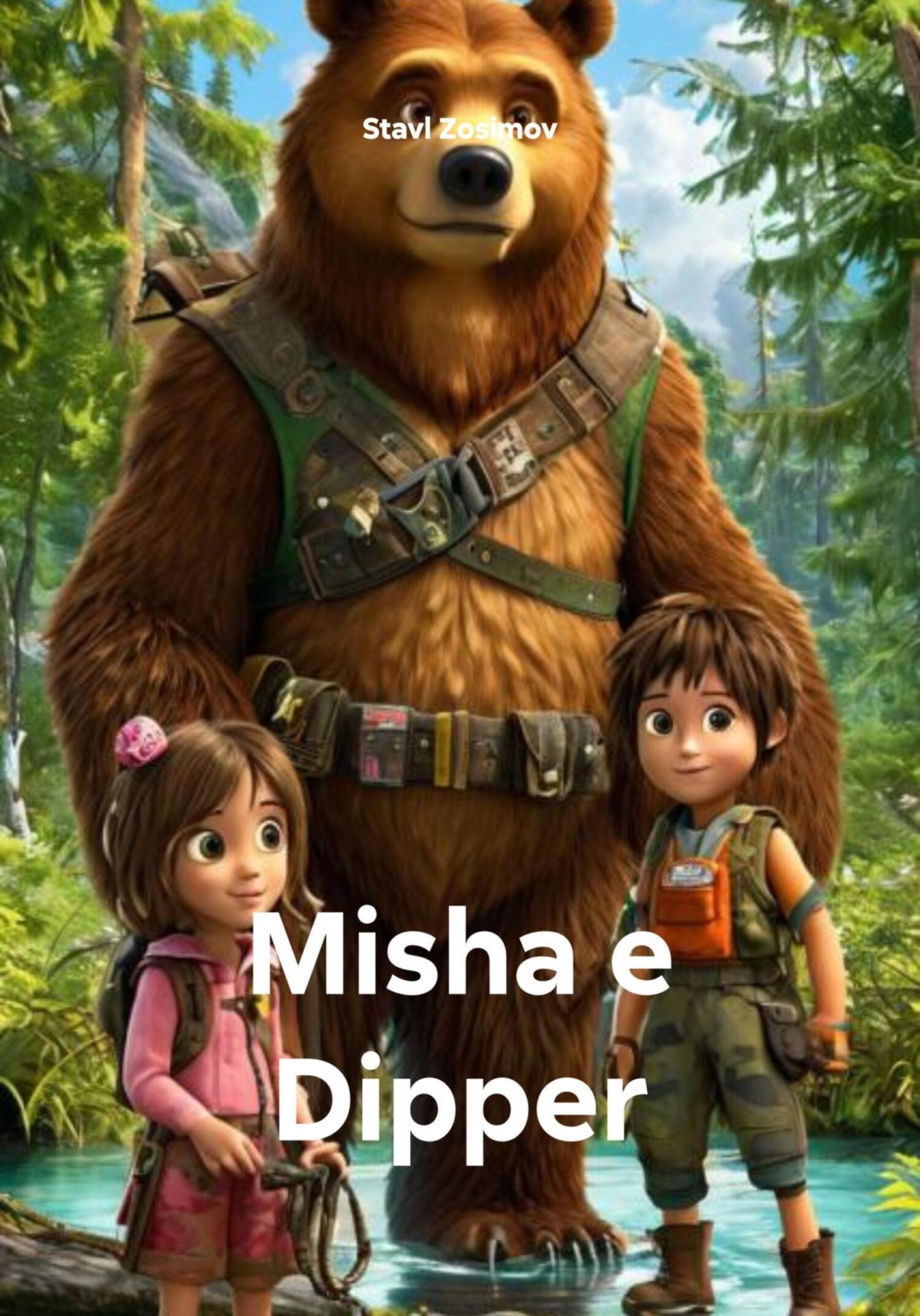 Обложка книги «Misha e Dipper»