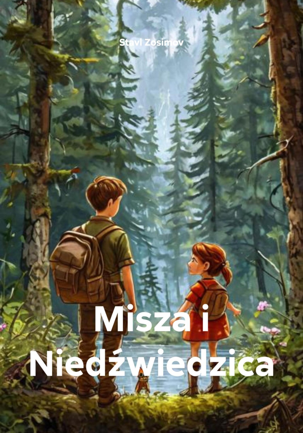 Обложка книги «Misza i Niedźwiedzica»