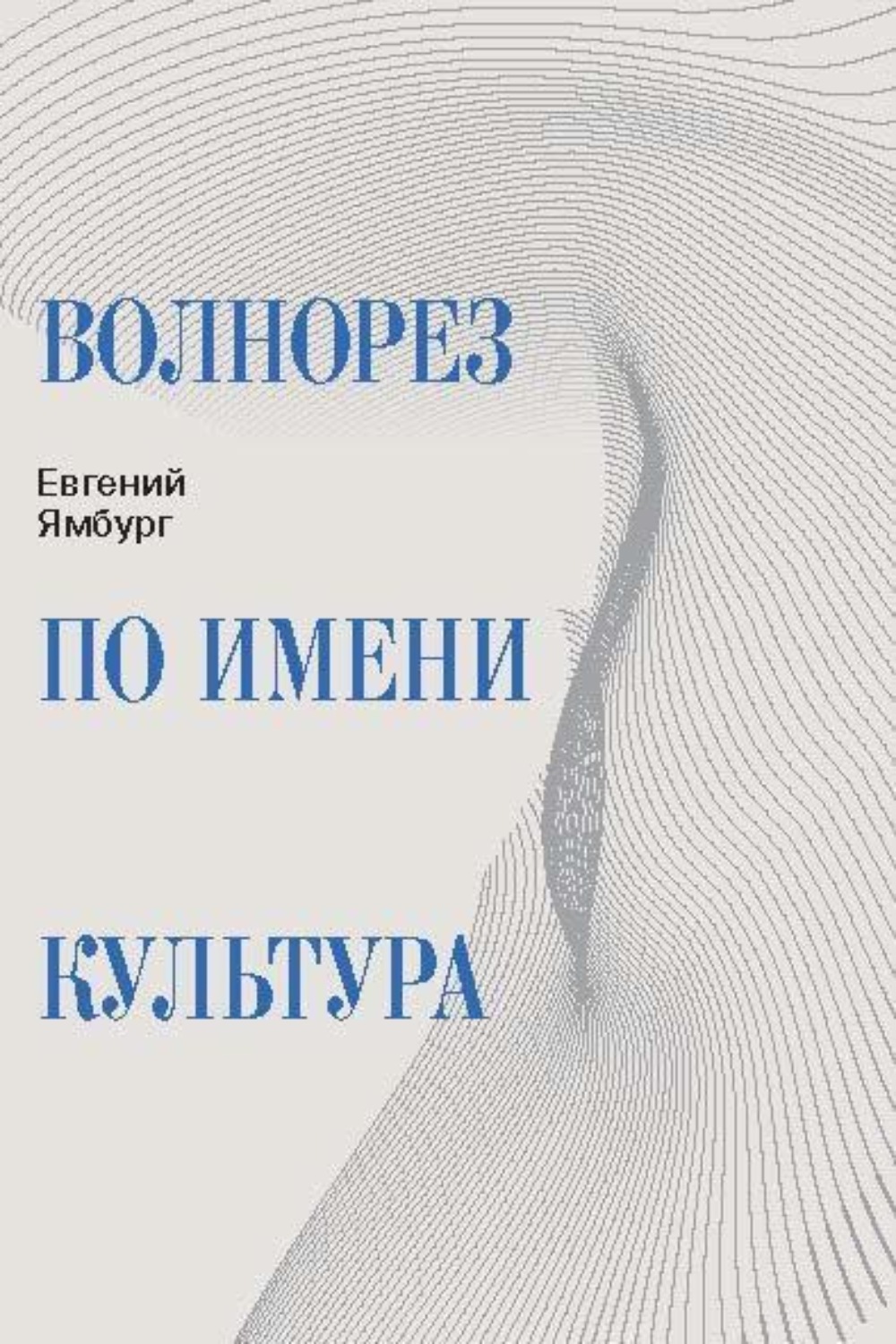 Обложка книги «Волнорез по имени Культура»