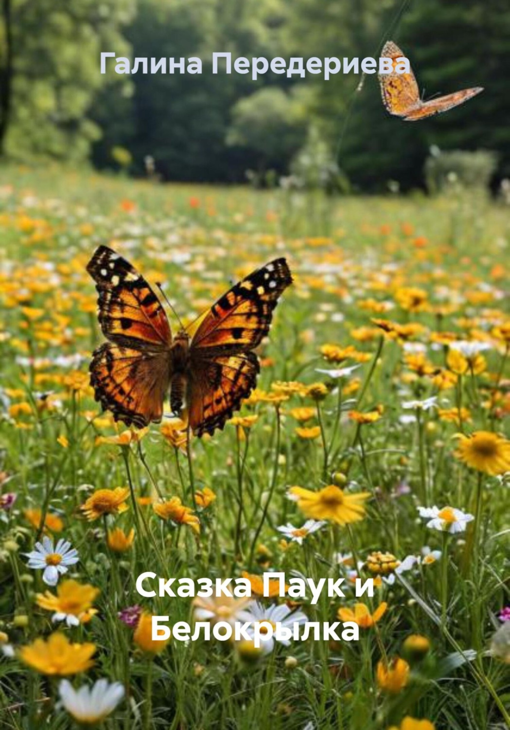Обложка книги «Паук и Белокрылка. Сказка»