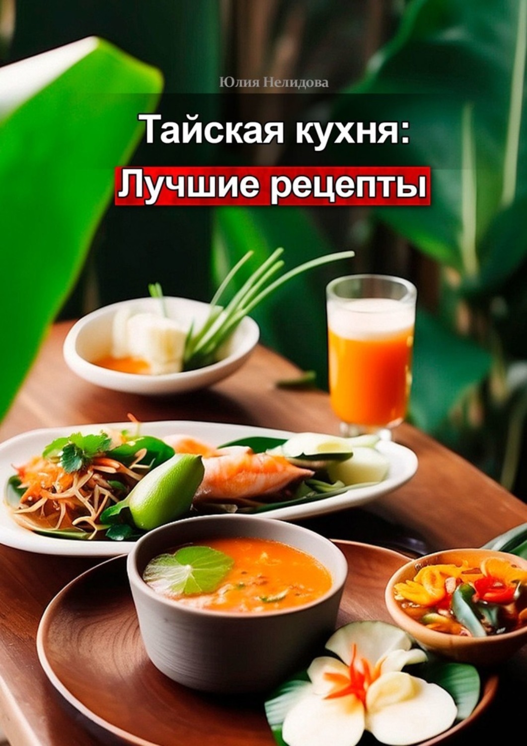Обложка книги «Тайская кухня: лучшие рецепты»