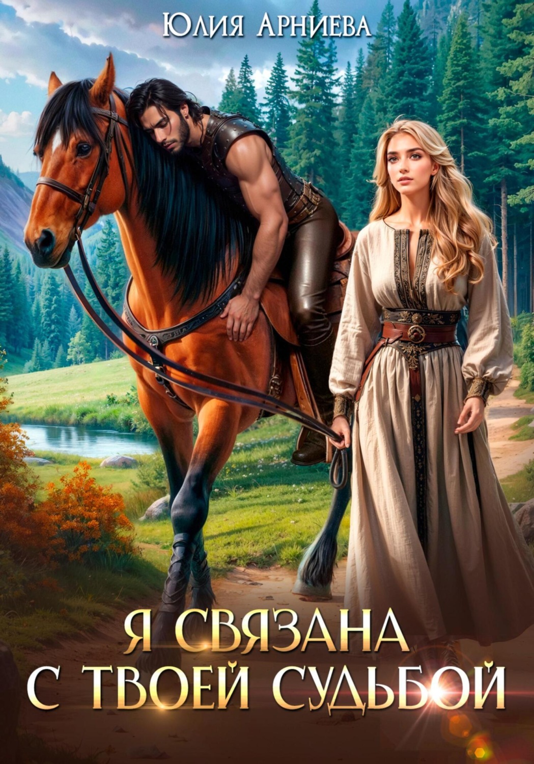 Обложка книги «Я связана с твоей судьбой»