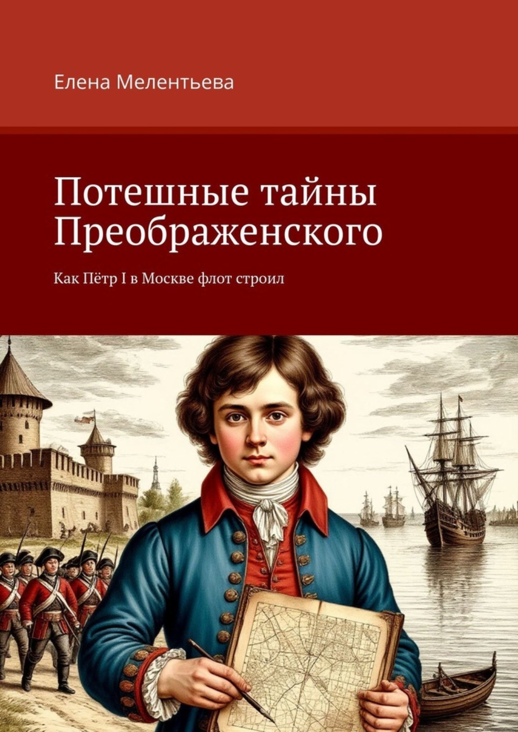 Обложка книги «Потешные тайны Преображенского. Как Пётр I в Москве флот строил»