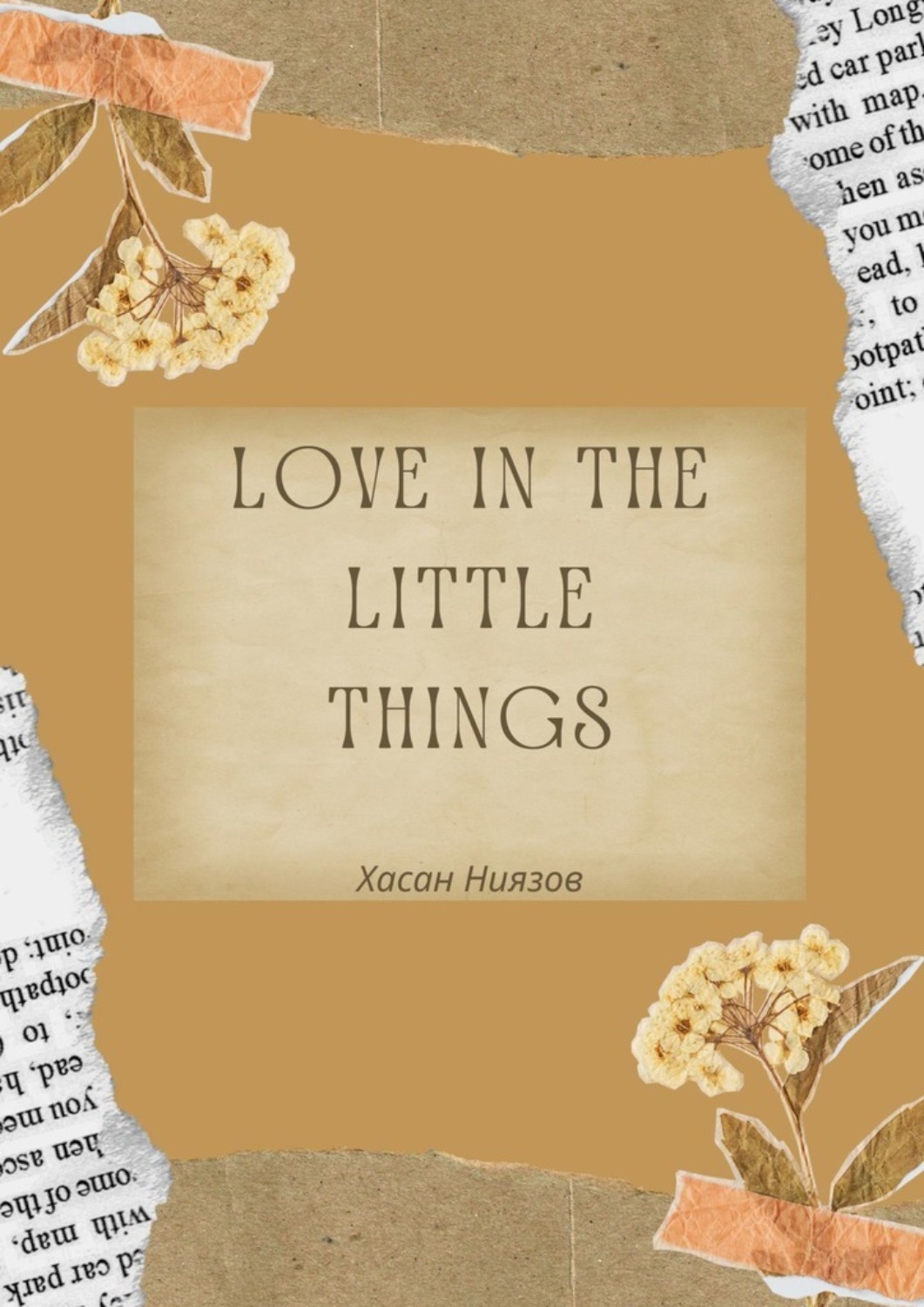 Обложка книги «Love in the little things»