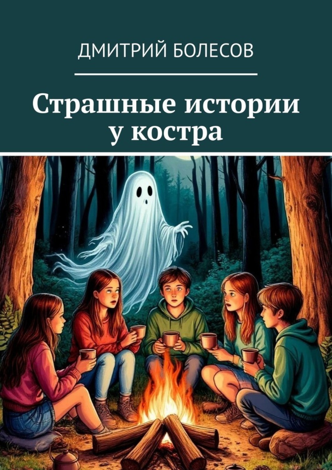 Обложка книги «Страшные истории у костра»