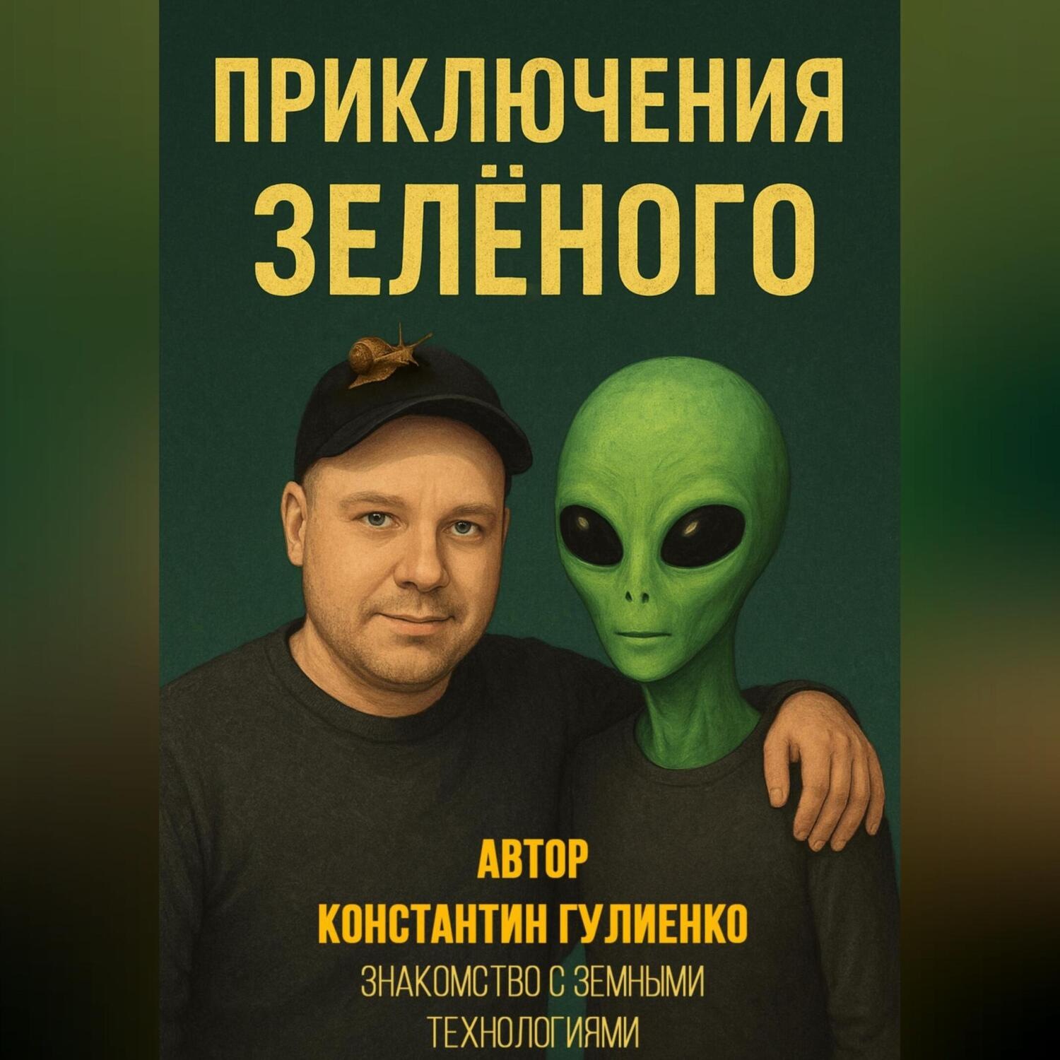 Обложка книги «Приключения Зелёного. Глава 3. Знакомство с земными технологиями»
