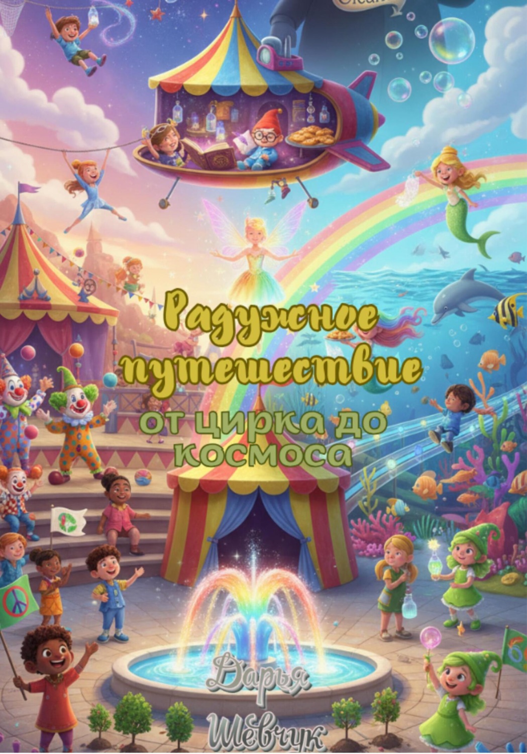 Обложка книги «Радужное путешествие от цирка до космоса»