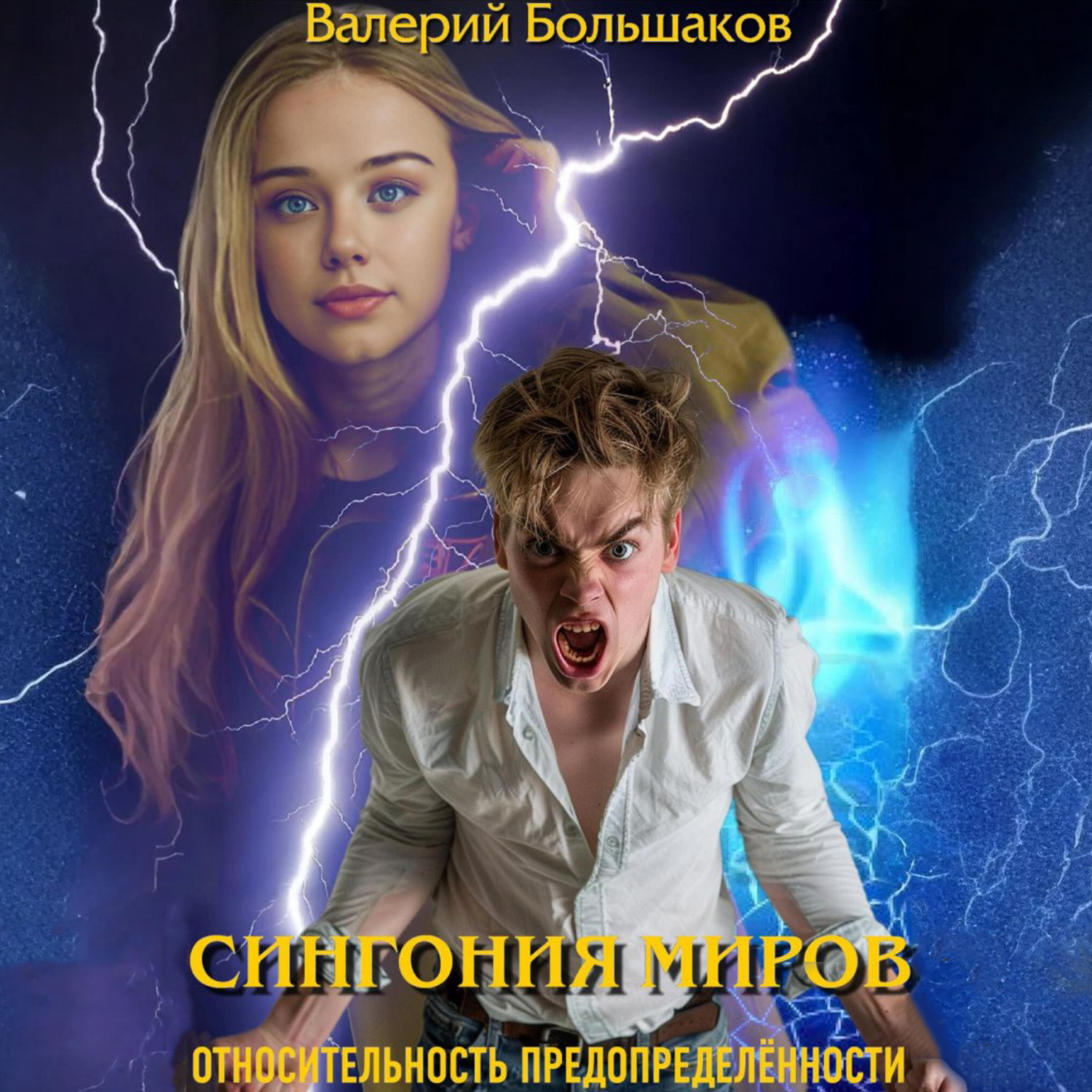 Обложка книги «Сингония миров. Относительность предопределенности»