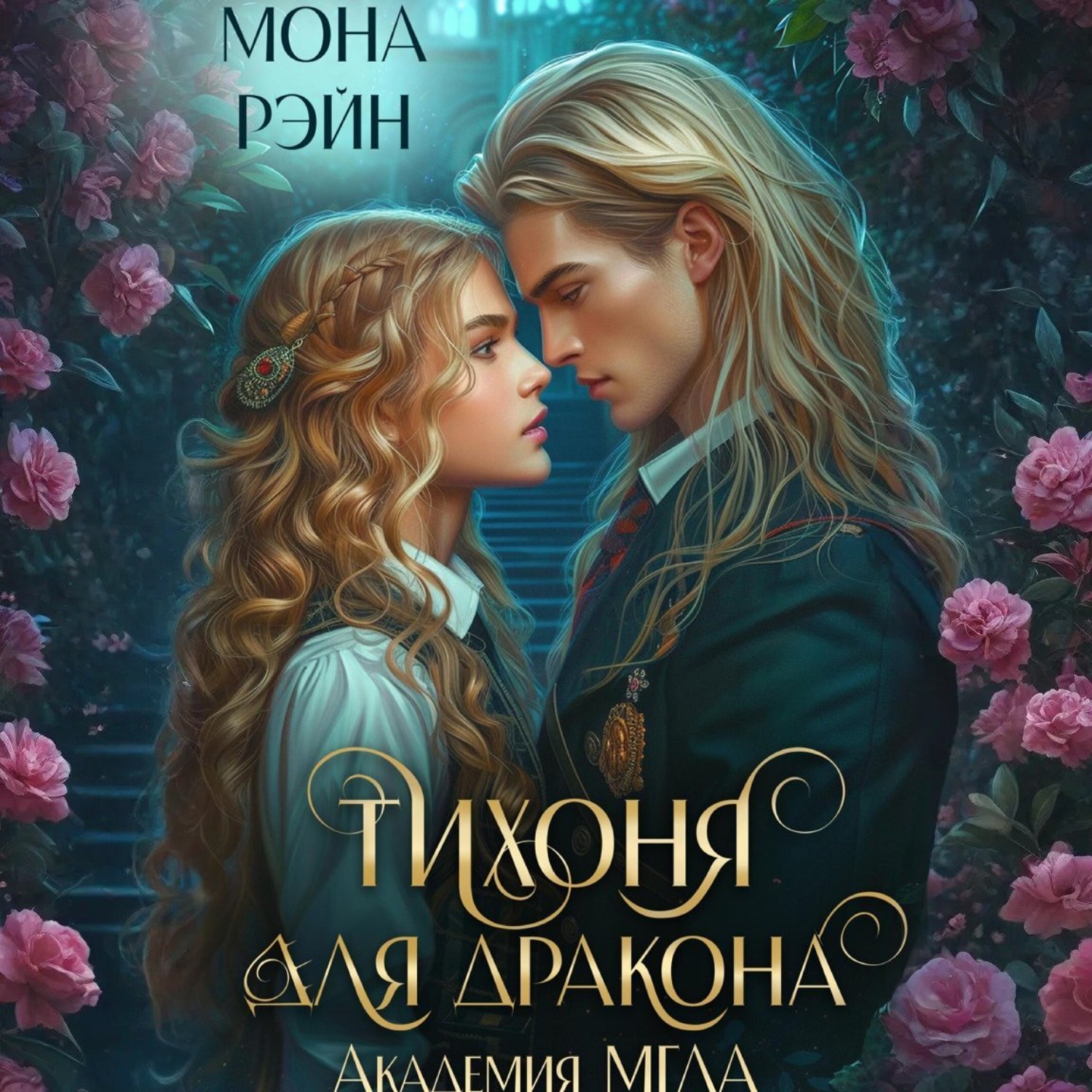 Обложка книги «Тихоня для дракона. Академия МГЛА»