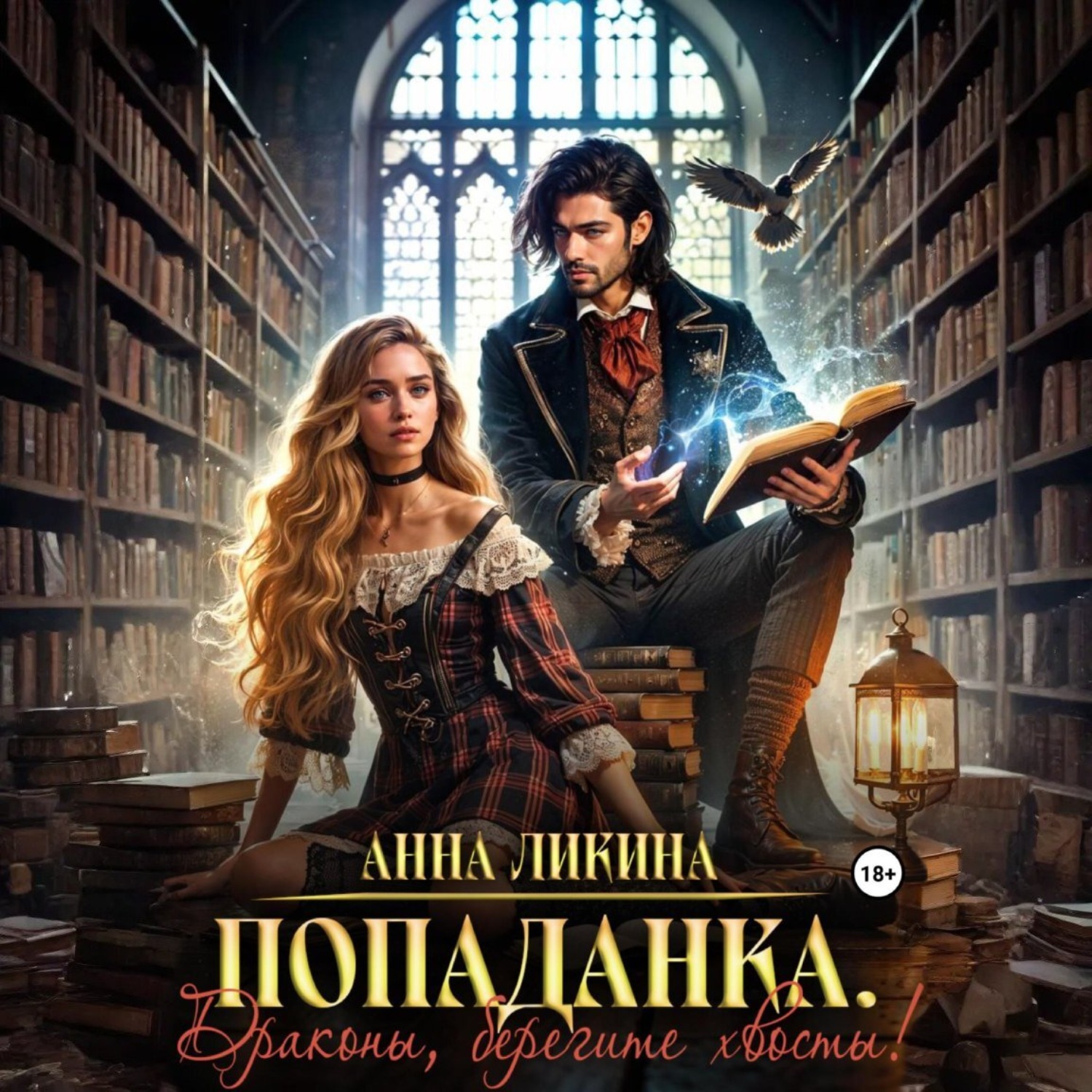 Обложка книги «Попаданка. Драконы, берегите хвосты!»
