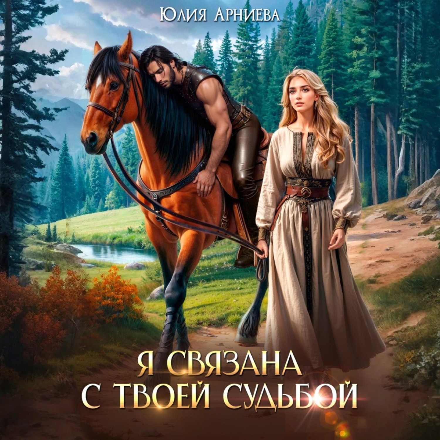 Обложка книги «Я связана с твоей судьбой»