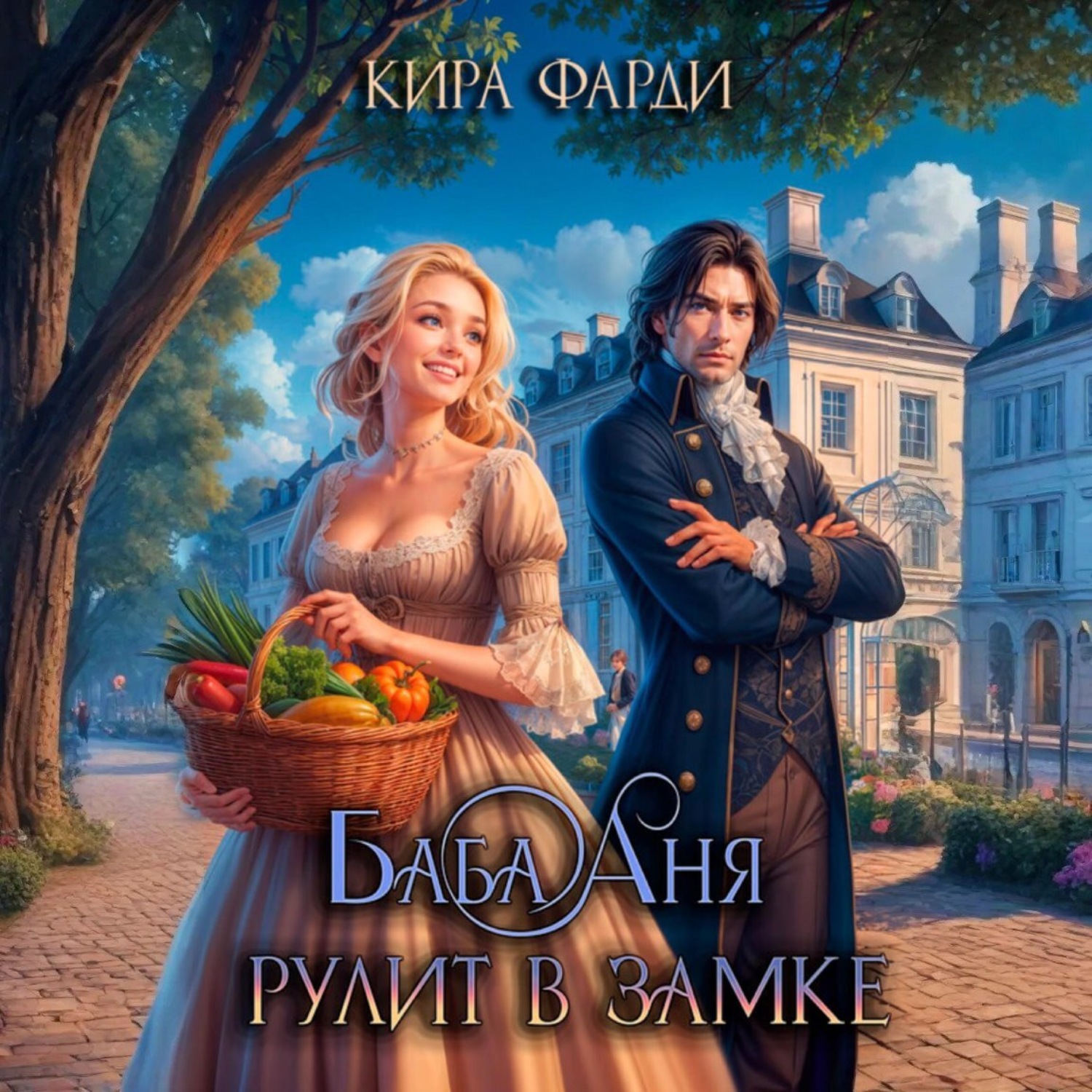 Обложка книги «Баба Аня рулит в замке»