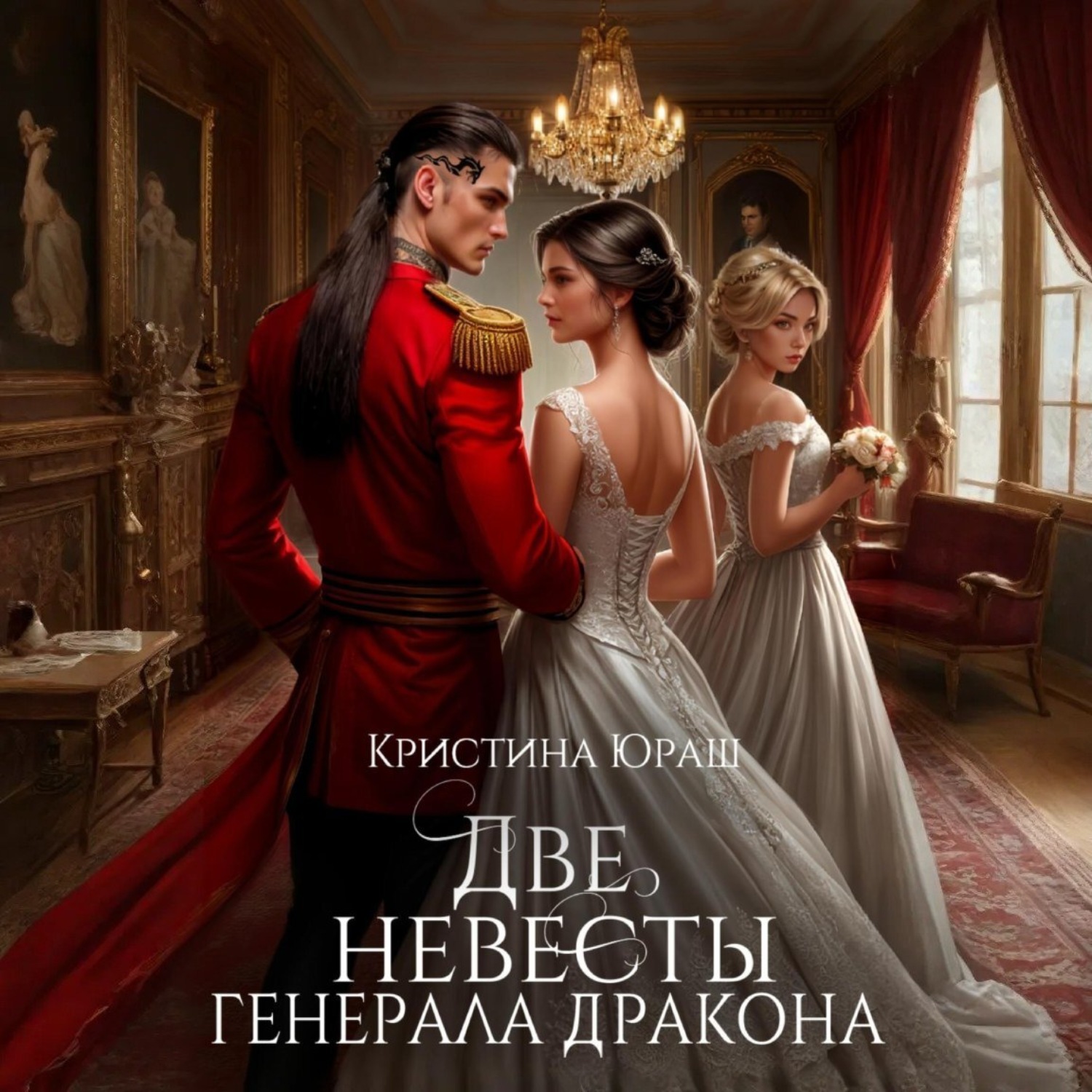 Обложка книги «Две невесты генерала дракона»