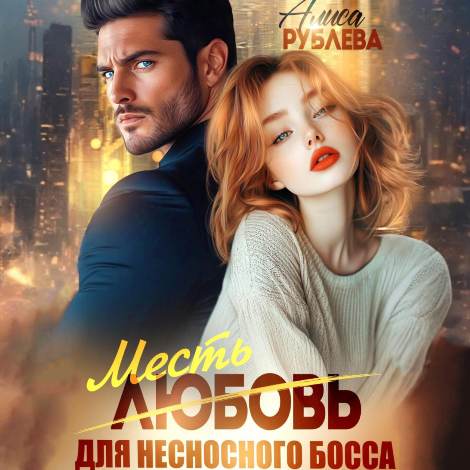 Обложка книги «Любовь (месть) для несносного босса»