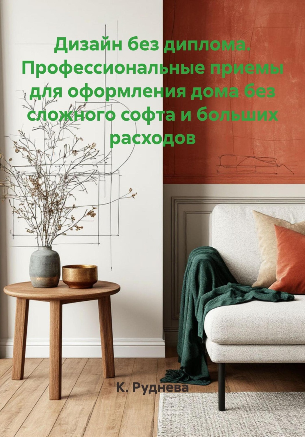 Обложка книги «Дизайн без диплома. Профессиональные приемы для оформления дома без сложного софта и больших расходов»