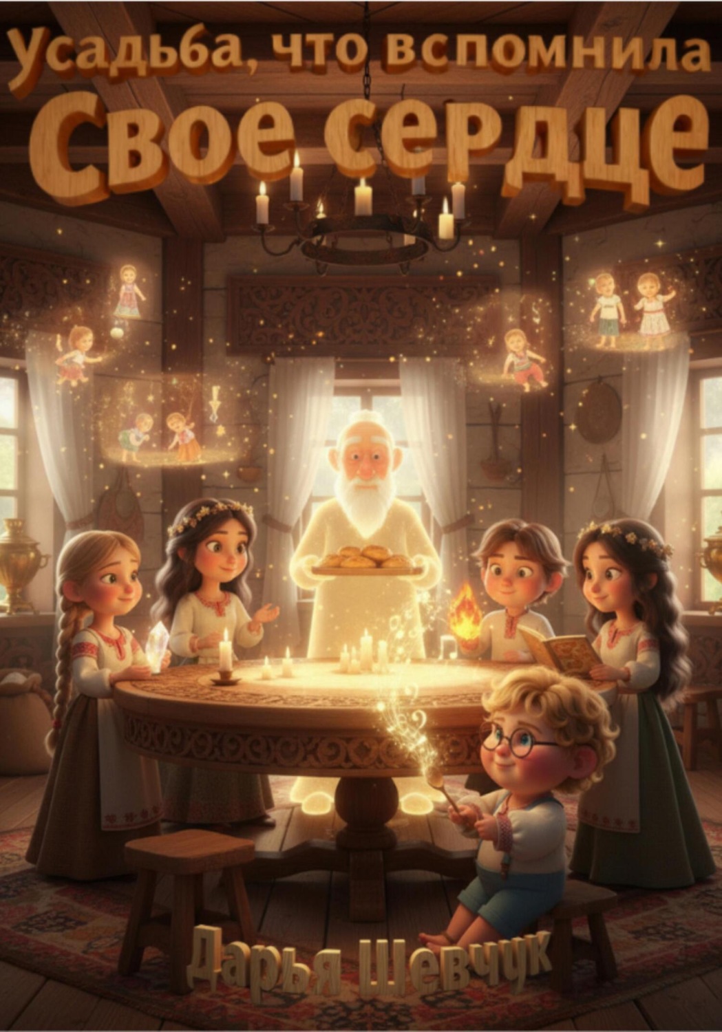 Обложка книги «Усадьба, что вспомнила своё сердце»