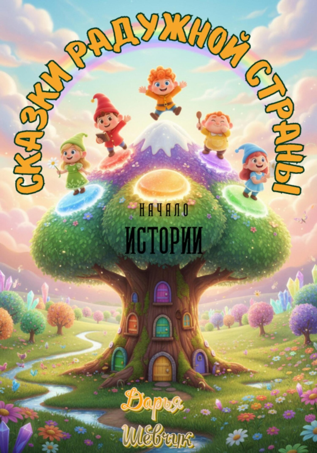 Обложка книги «Сказки Радужной страны. Начало истории»