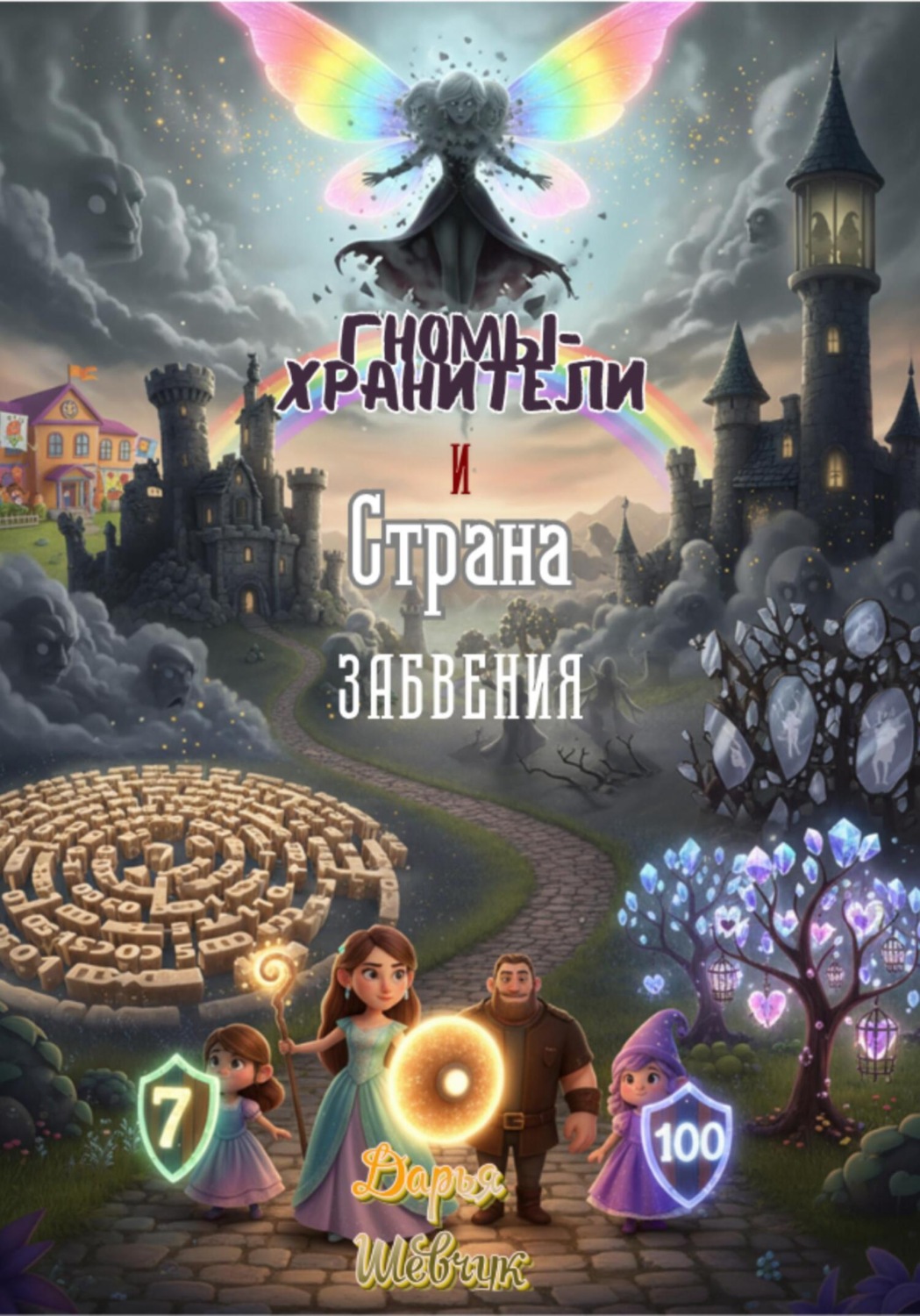 Обложка книги «Гномы-хранители и страна Забвения»
