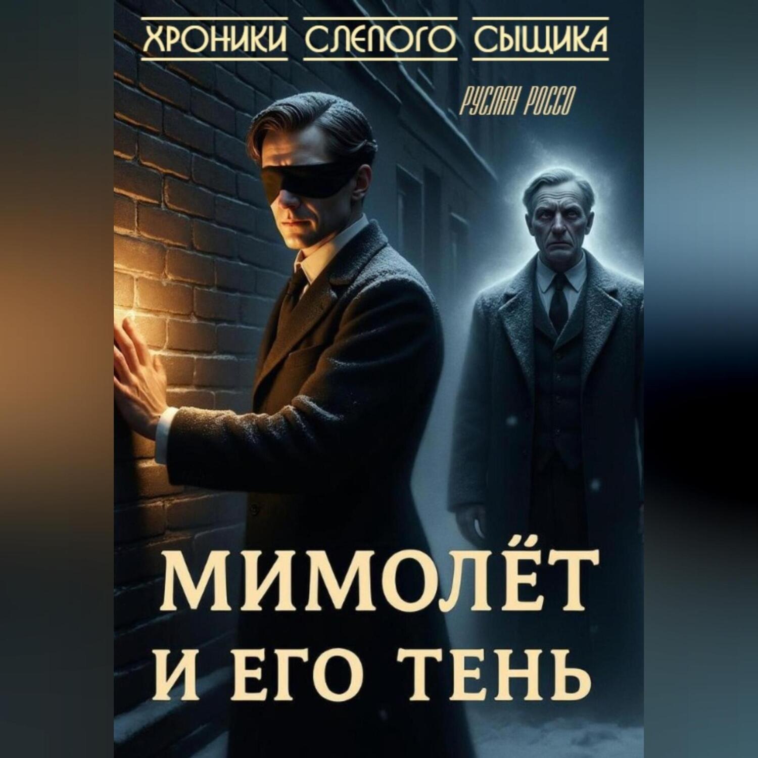 Обложка книги «Хроники слепого сыщика. Книга первая. Мимолёт и его Тень.»