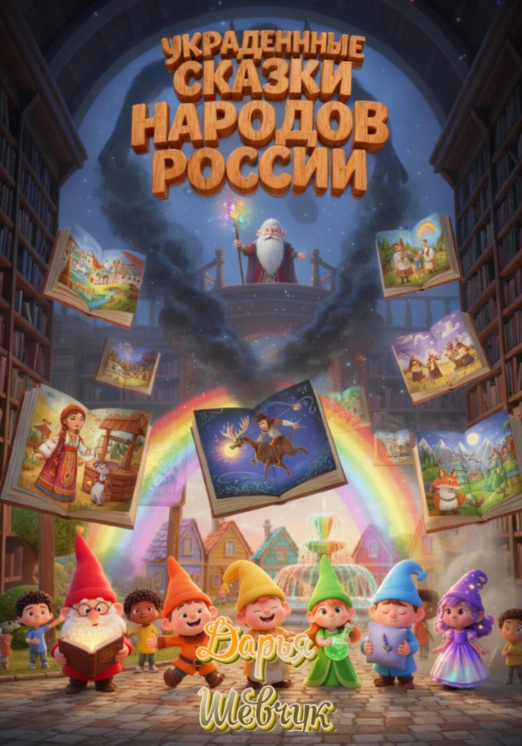 Обложка книги «Украденные сказки народов России»