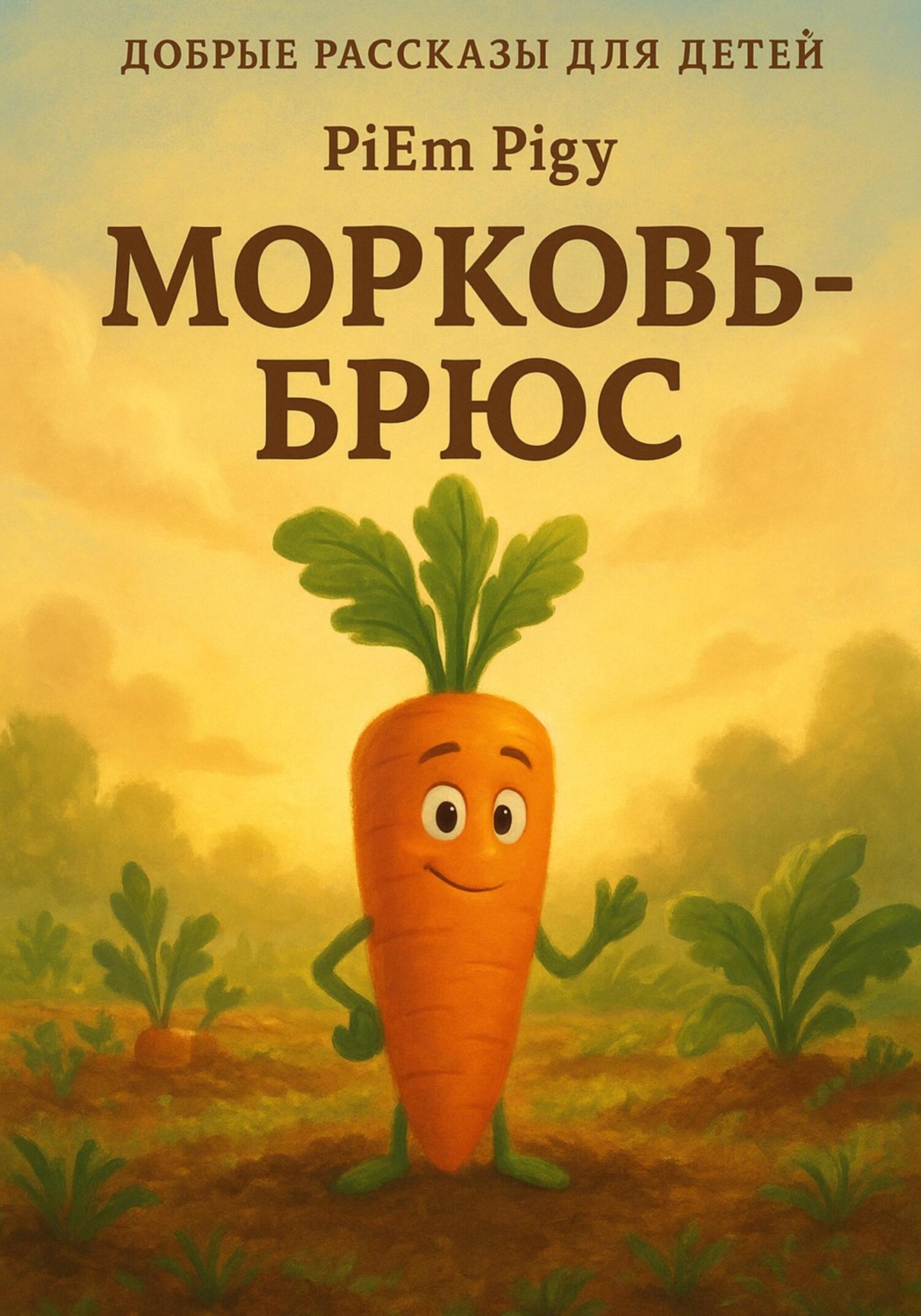 Обложка книги «Морковь Брюс, способный проломить любой пакет»