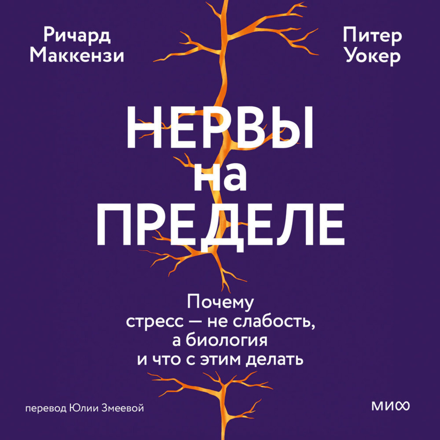 Обложка книги «Нервы на пределе. Почему стресс – не слабость, а биология, и что с этим делать»