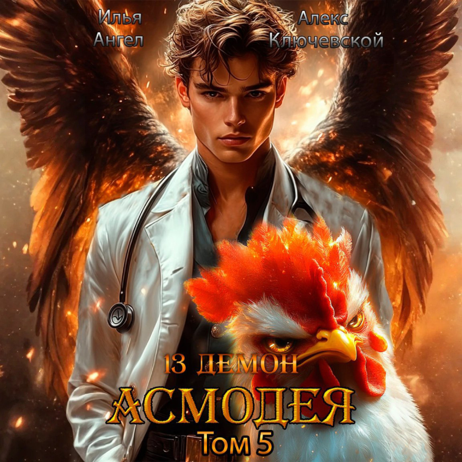 Обложка книги «13 демон Асмодея. Том 5»