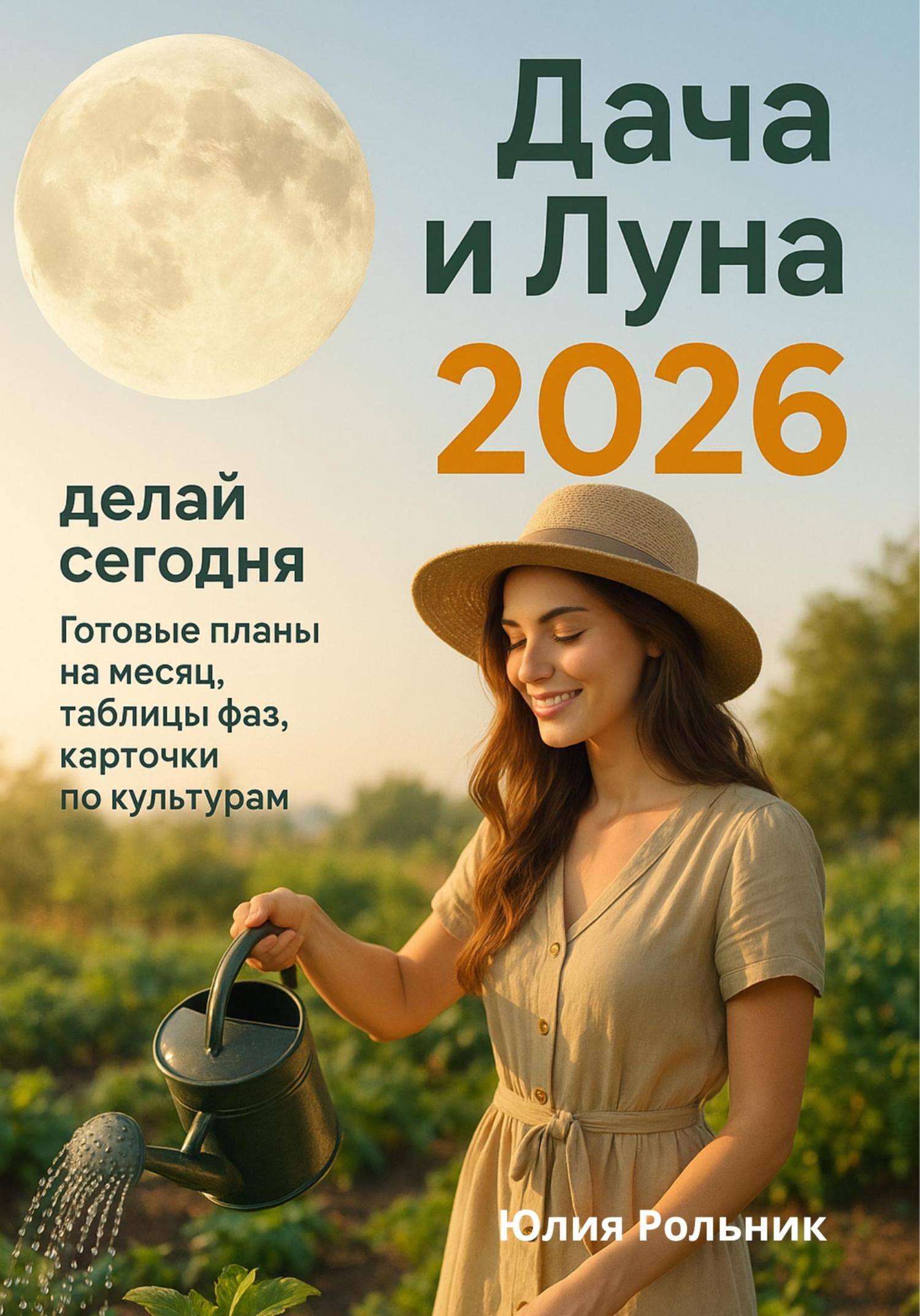 Обложка книги «Дача и Луна 2026: делай сегодня»