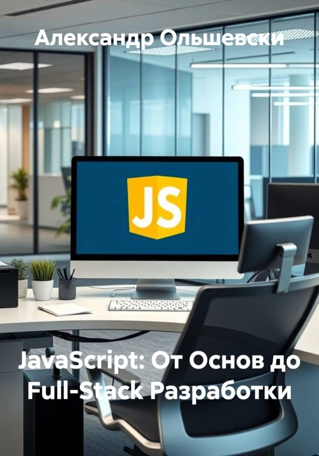 Обложка книги «JavaScript: От Основ до Full-Stack Разработки»