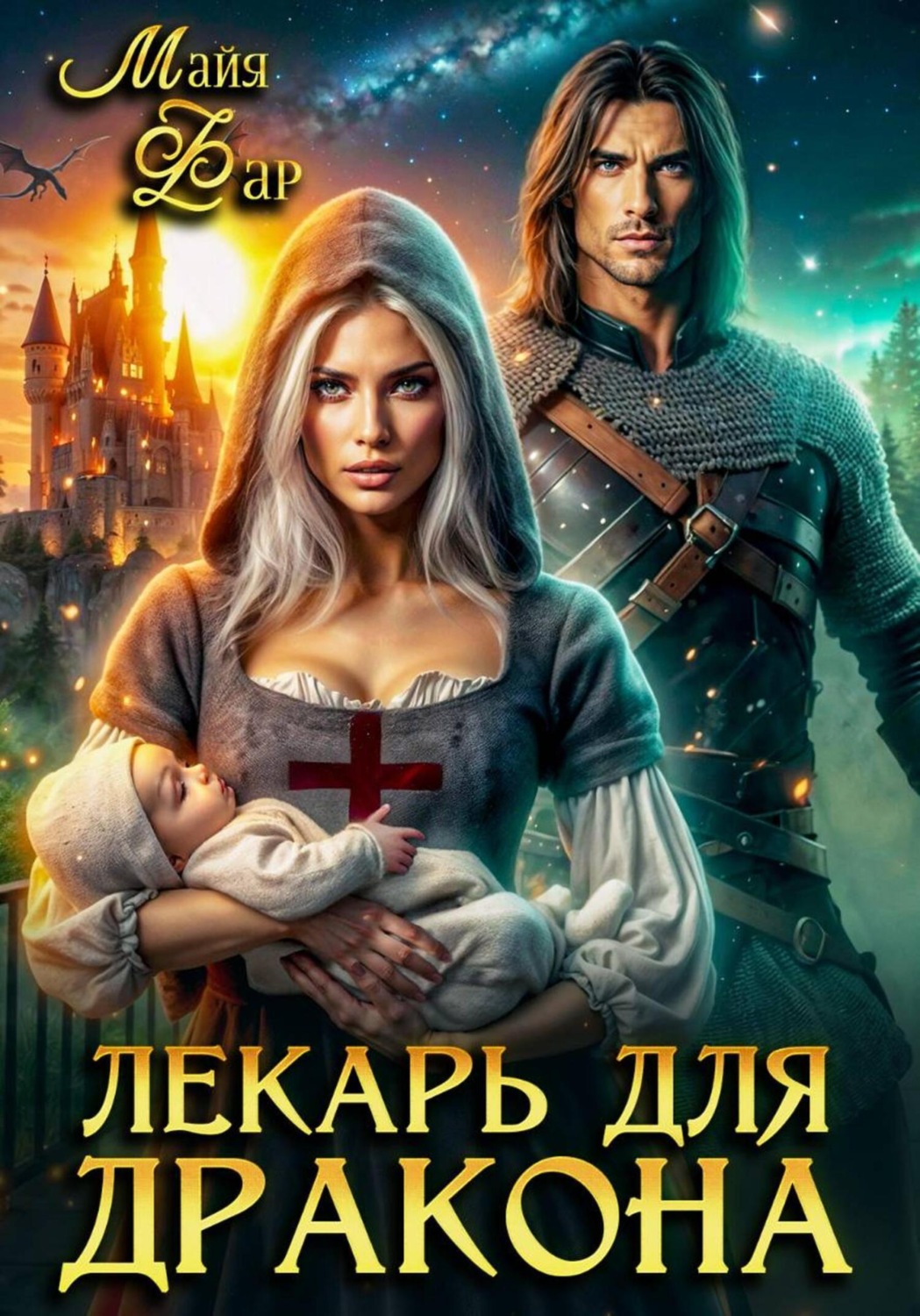 Обложка книги «Лекарь для дракона»