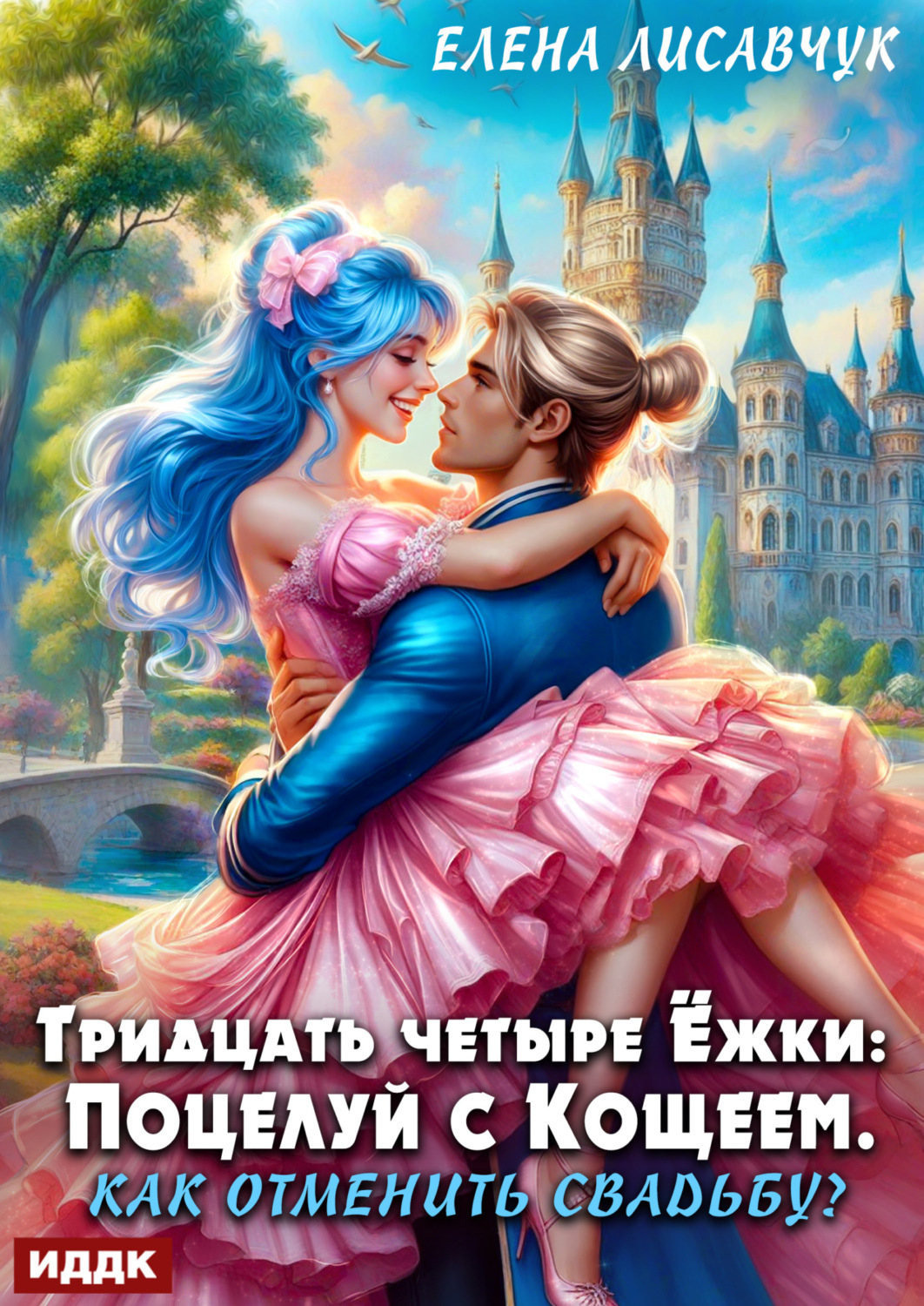 Обложка книги «Тридцать четыре Ёжки: Поцелуй с Кощеем. Как отменить свадьбу?»