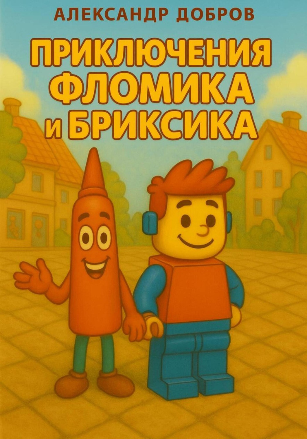 Обложка книги «Приключения Фломика и Бриксика»