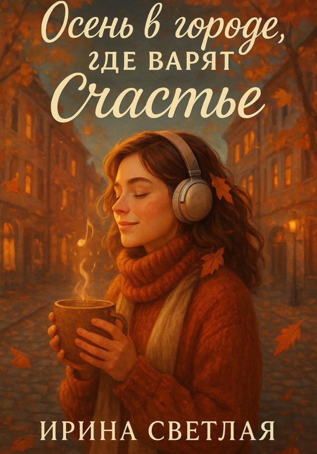 Обложка книги «Осень в городе, где варят счастье»