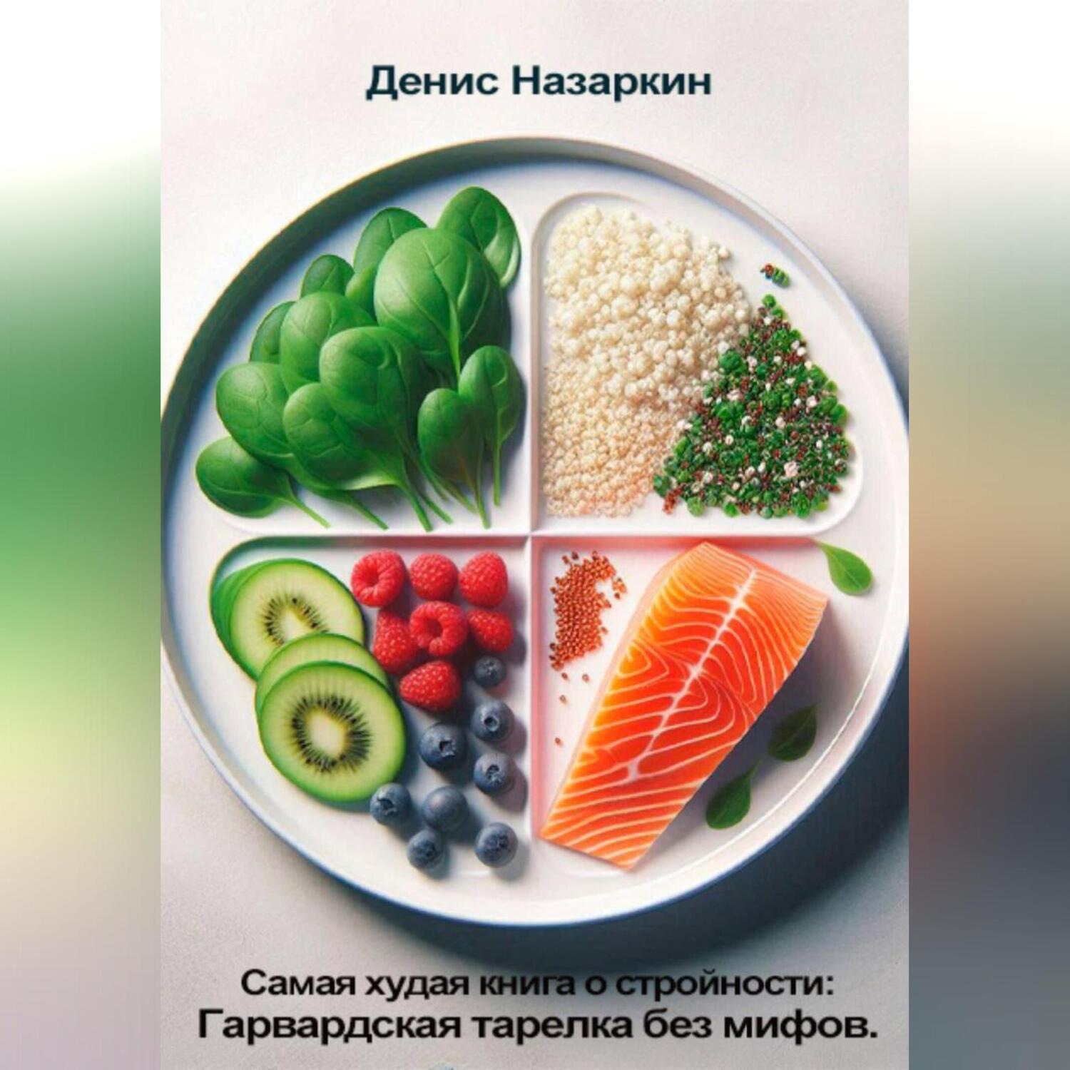Обложка книги «Самая худая книга о стройности: Гарвардская тарелка без мифов»