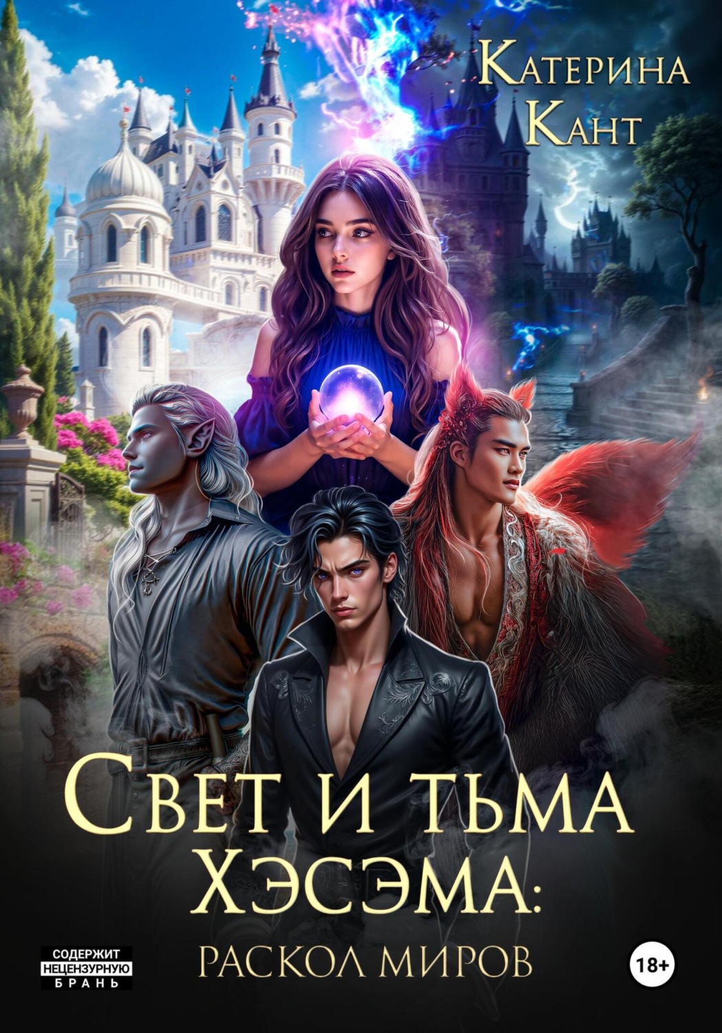 Обложка книги «Свет и тьма Хэсэма: раскол миров»