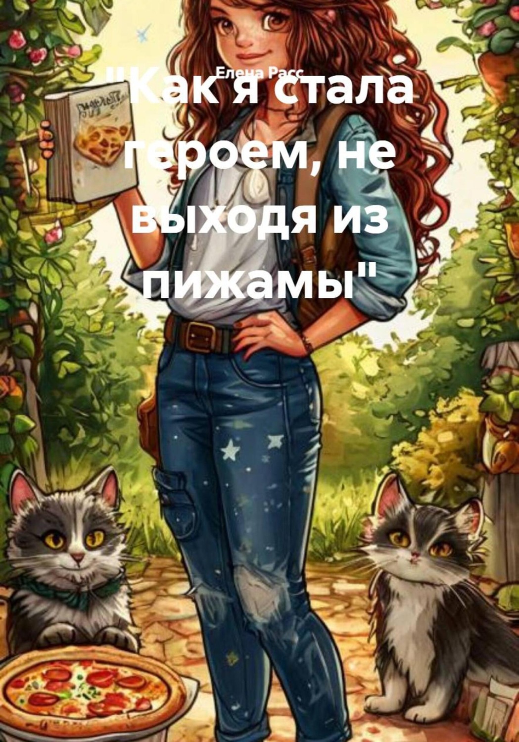 Обложка книги ««Как я стала героем, не выходя из пижамы»»