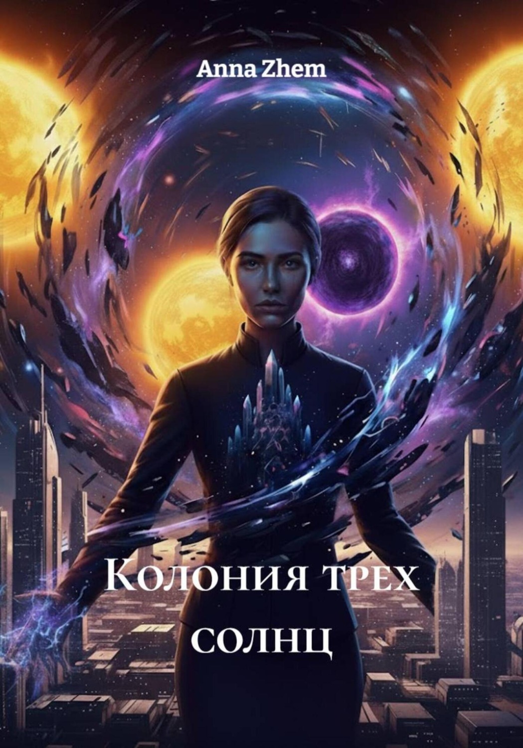 Обложка книги «Колония трех солнц»
