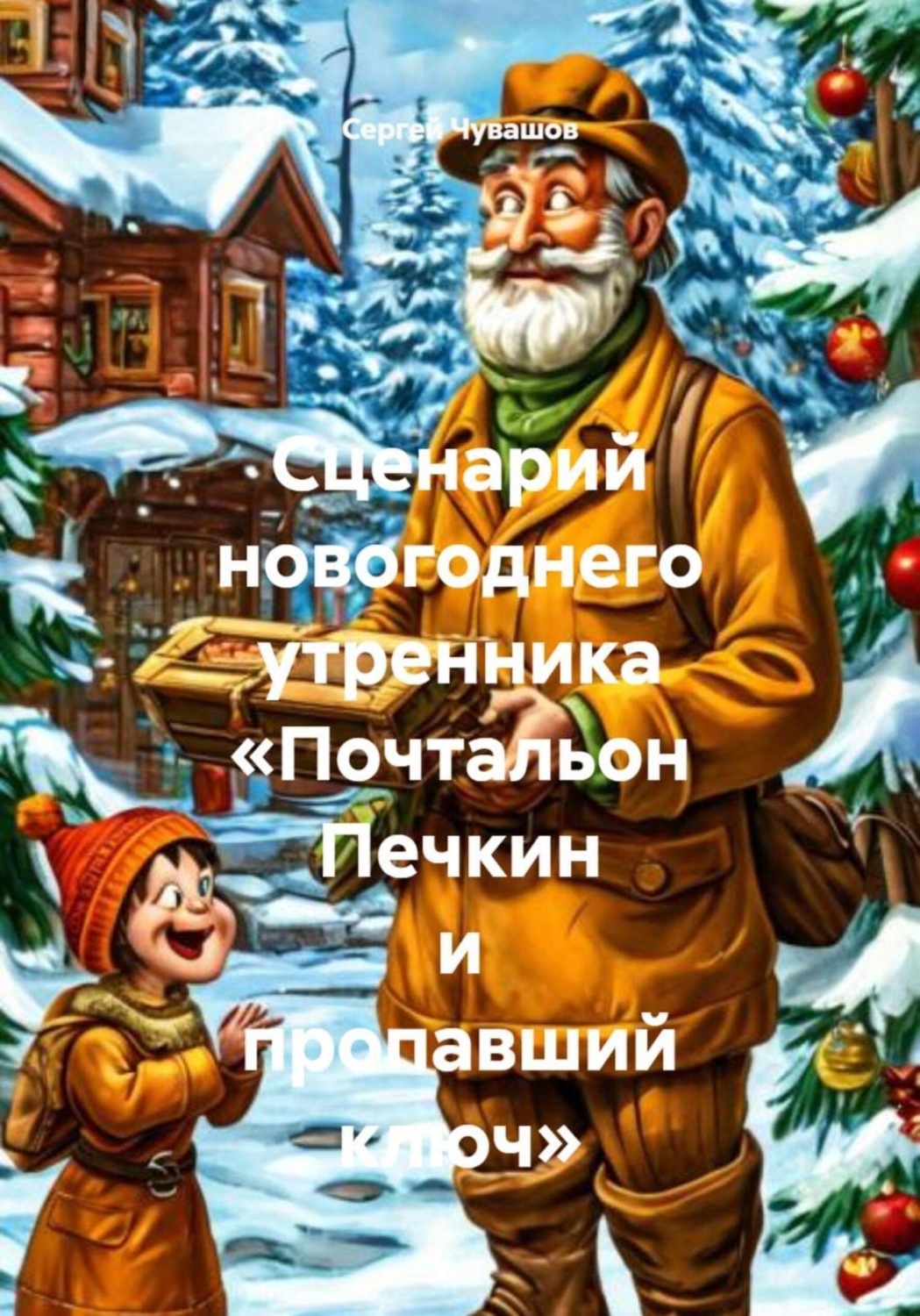 Обложка книги «Сценарий новогоднего утренника «Почтальон Печкин и пропавший ключ»»