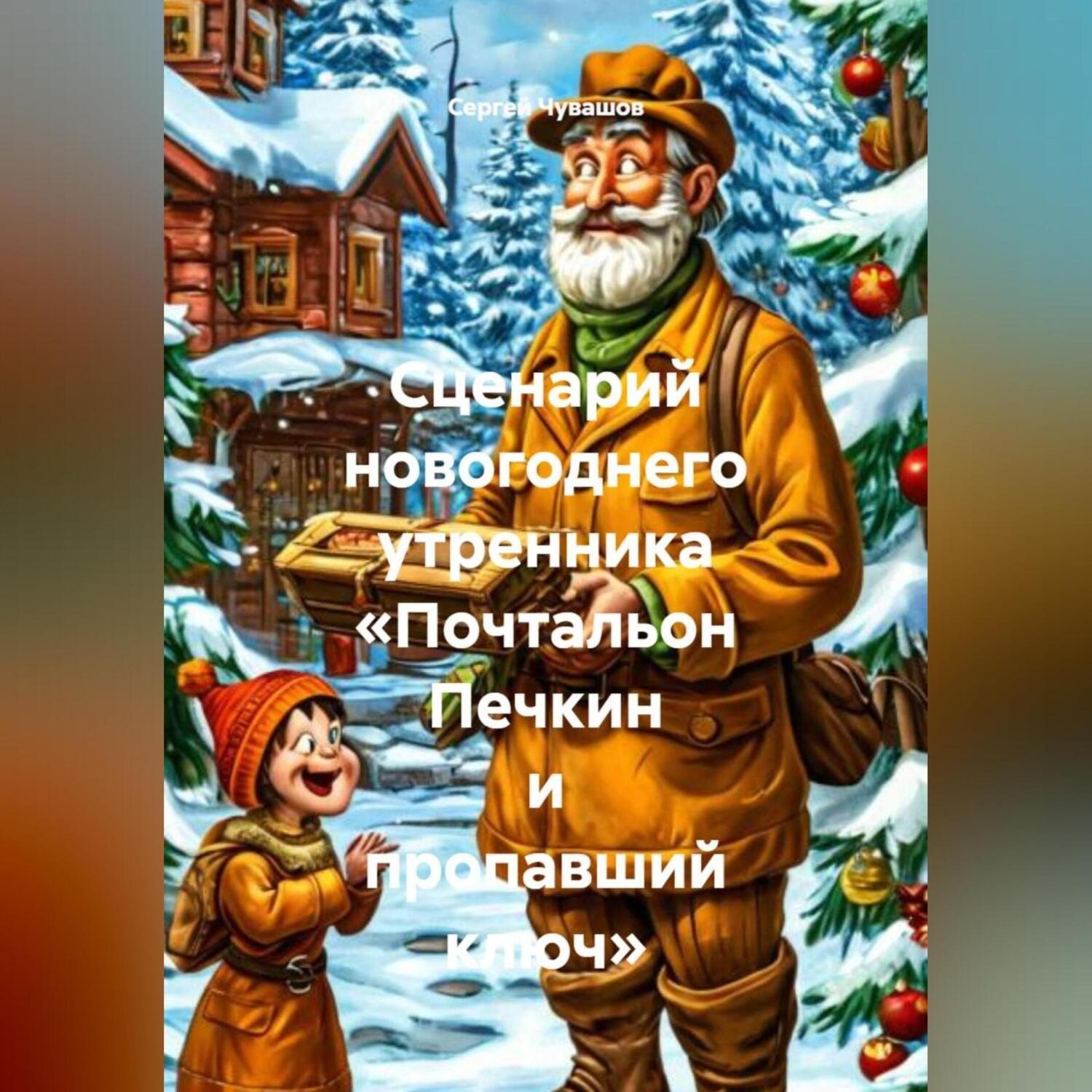 Обложка книги «Сценарий новогоднего утренника «Почтальон Печкин и пропавший ключ»»
